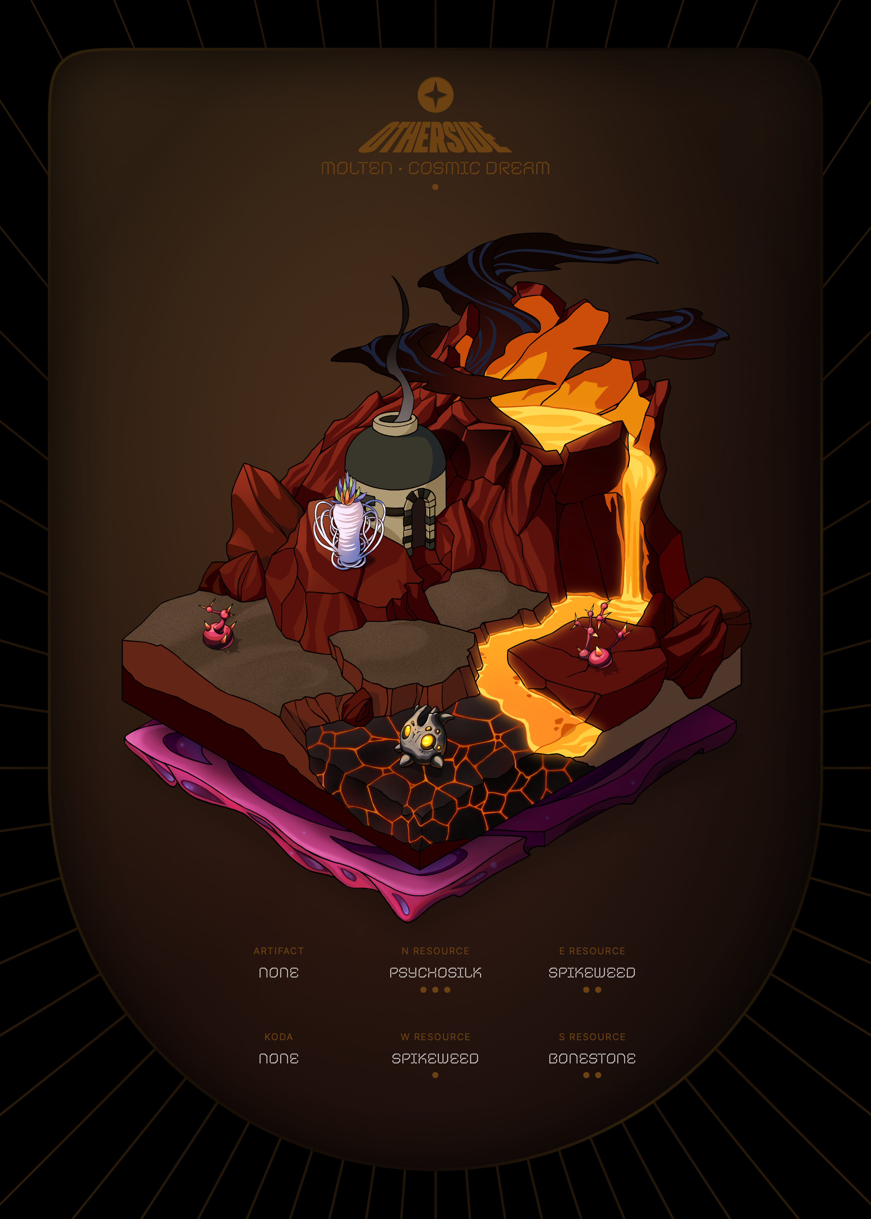 Otherdeed #88841 — Molten