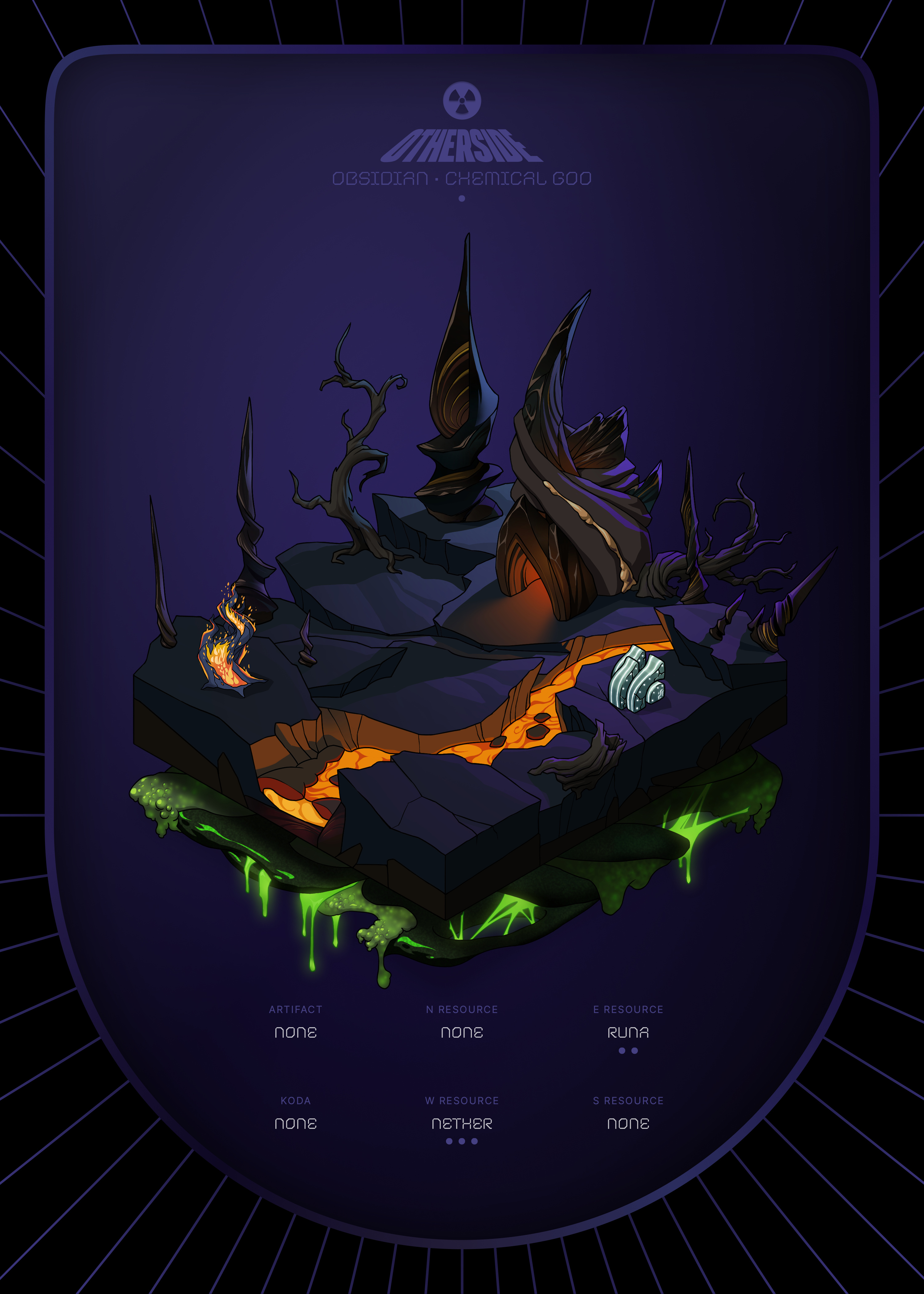 Otherdeed #10171 — Obsidian