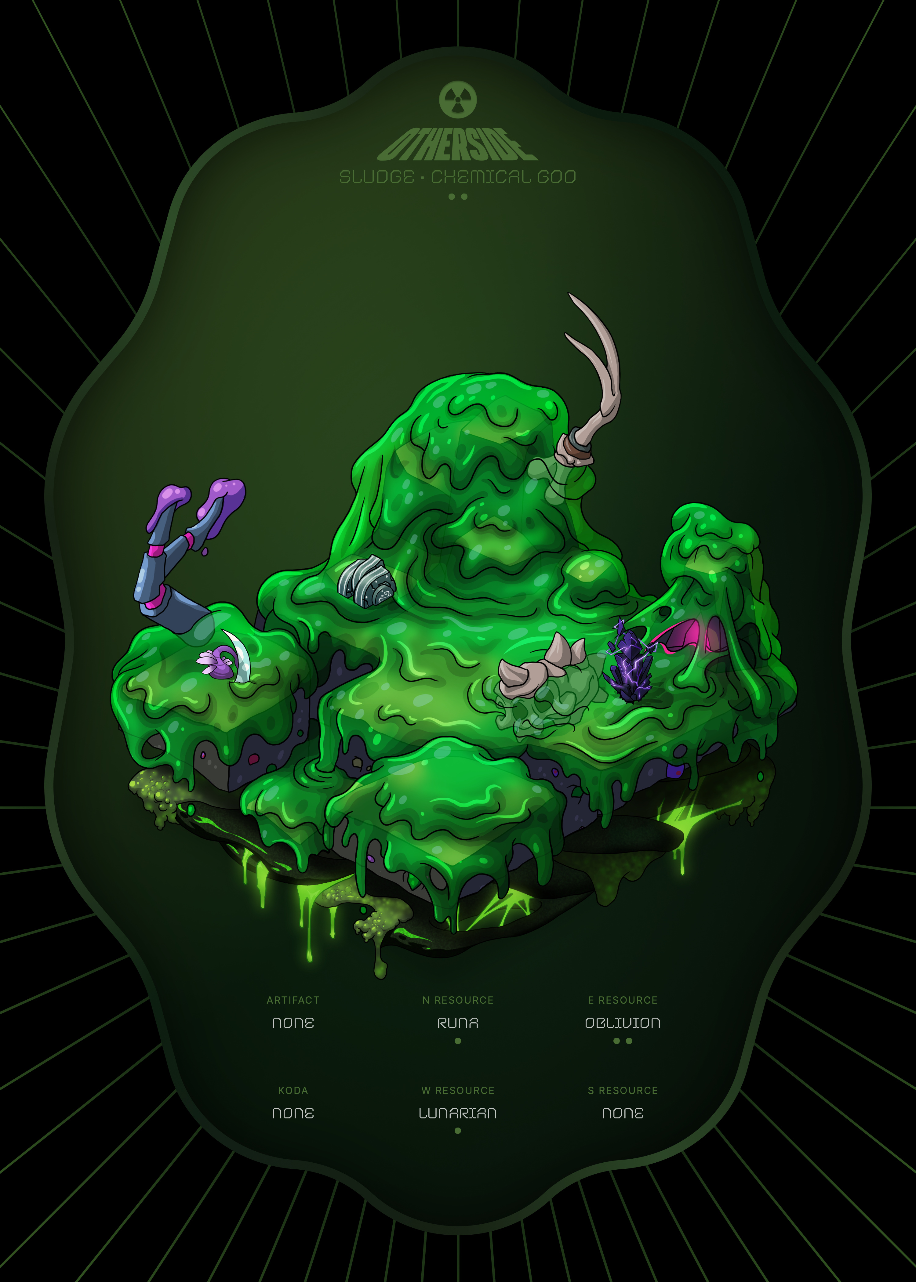 Otherdeed #17254 — Sludge