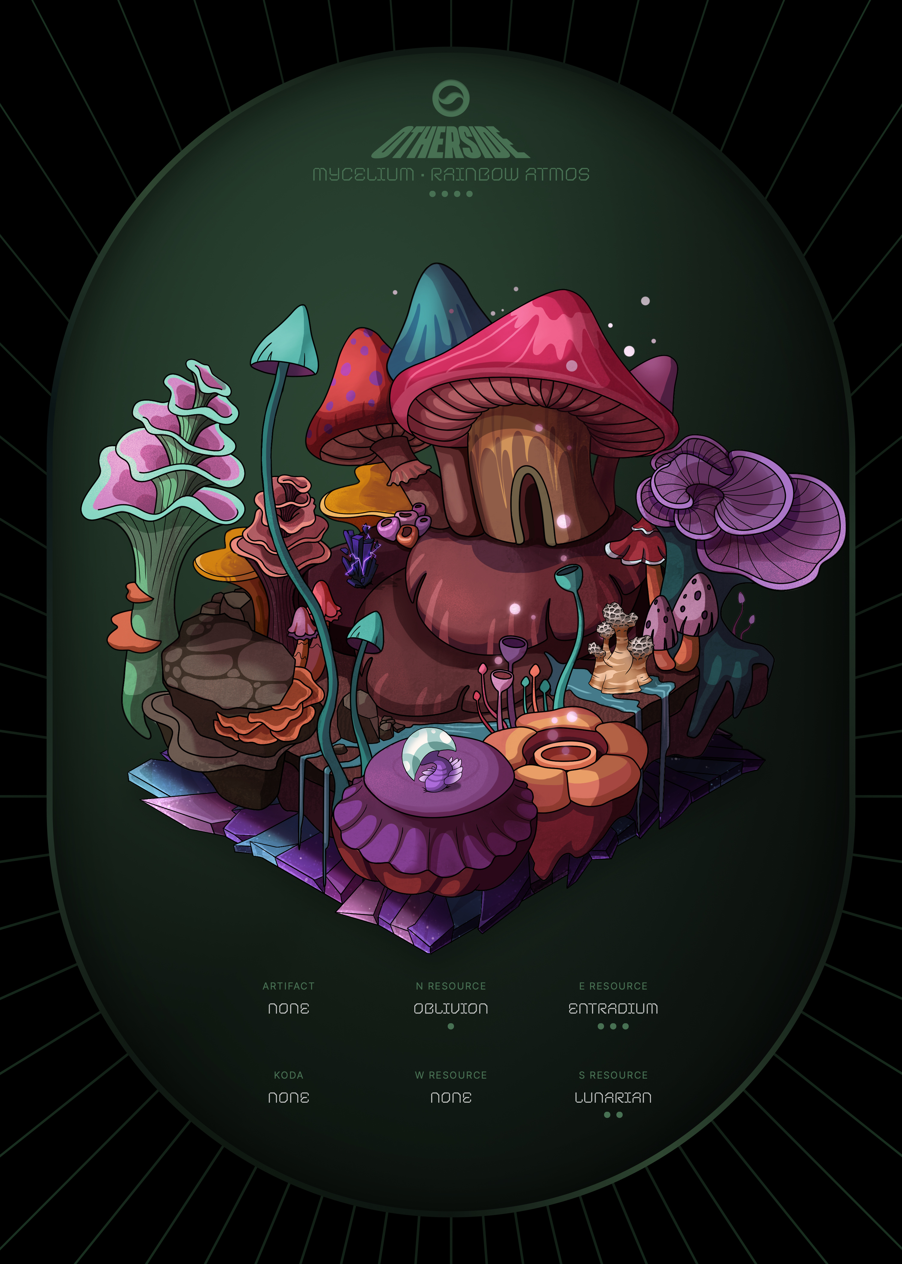 Otherdeed #84656 — Mycelium