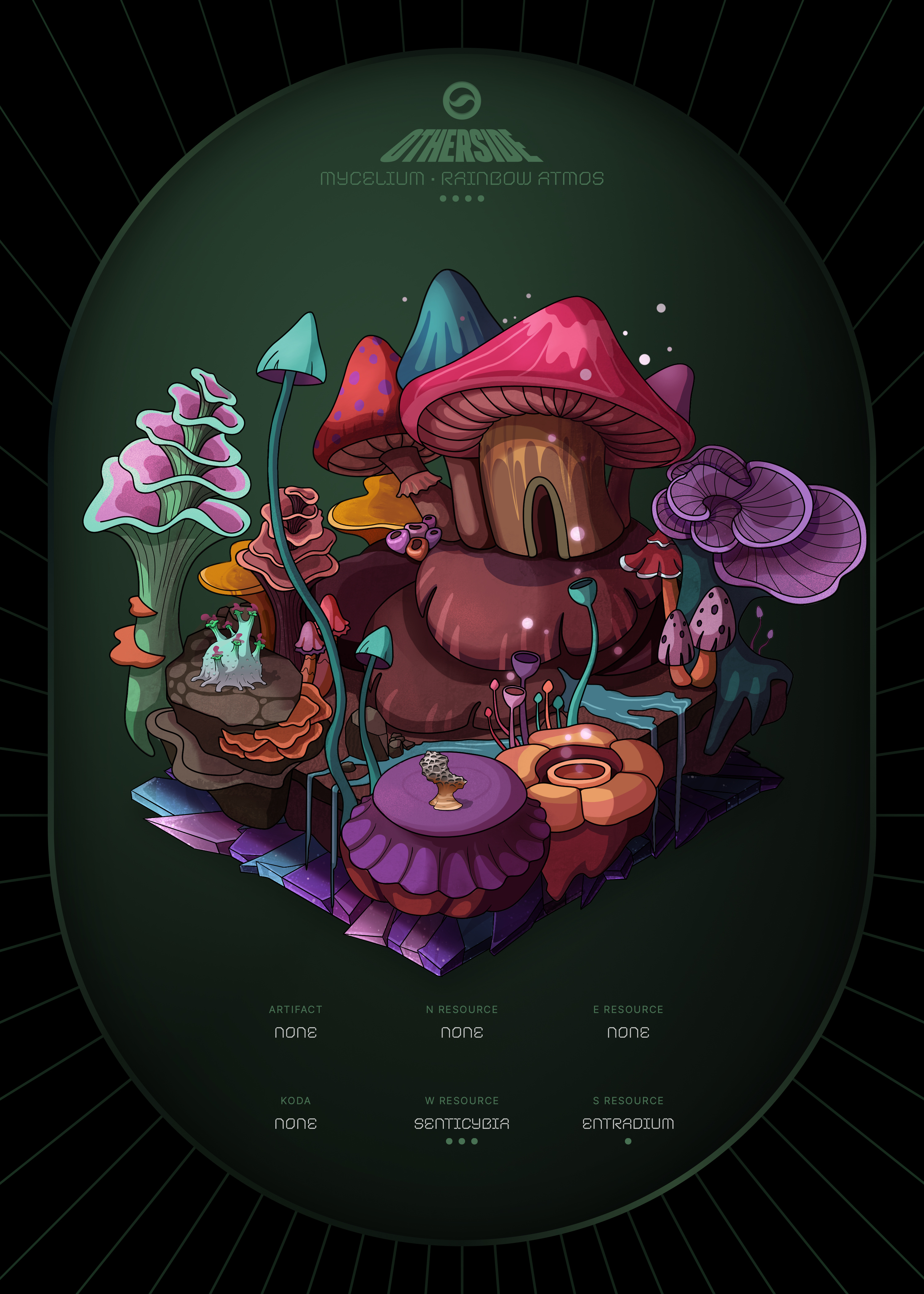 Otherdeed #66683 — Mycelium