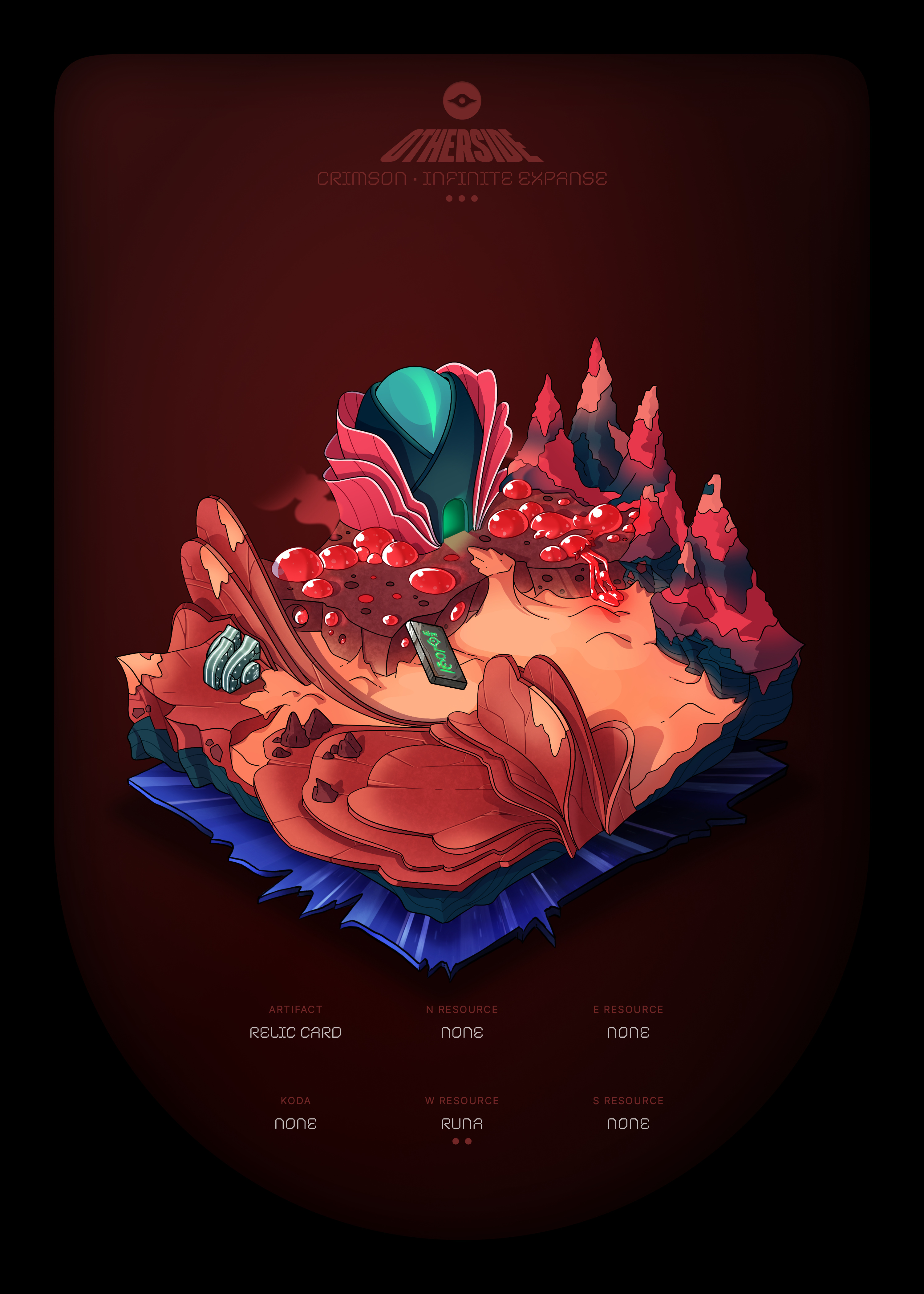 Otherdeed #42392 — Crimson