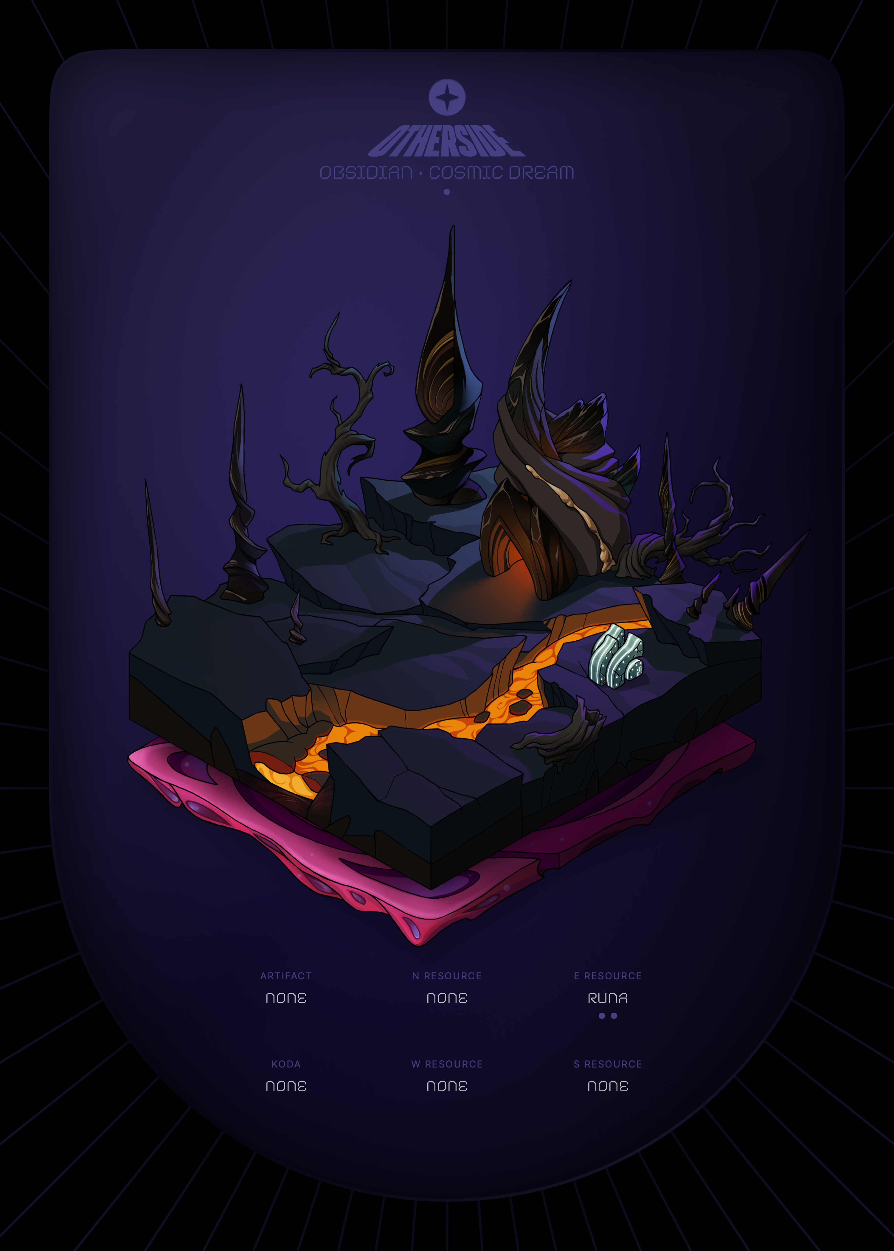 Otherdeed #33373 — Obsidian