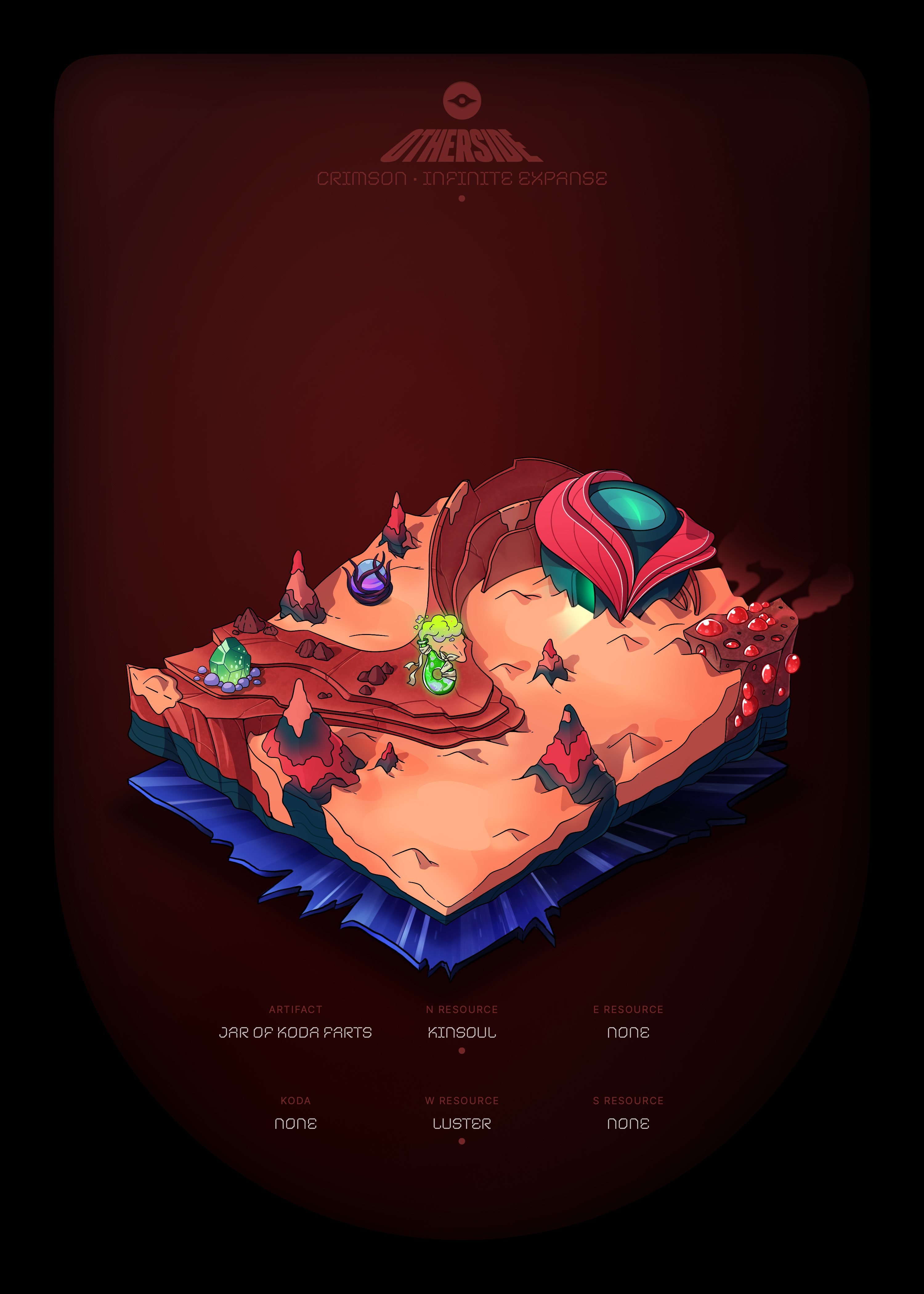 Otherdeed #57408 — Crimson