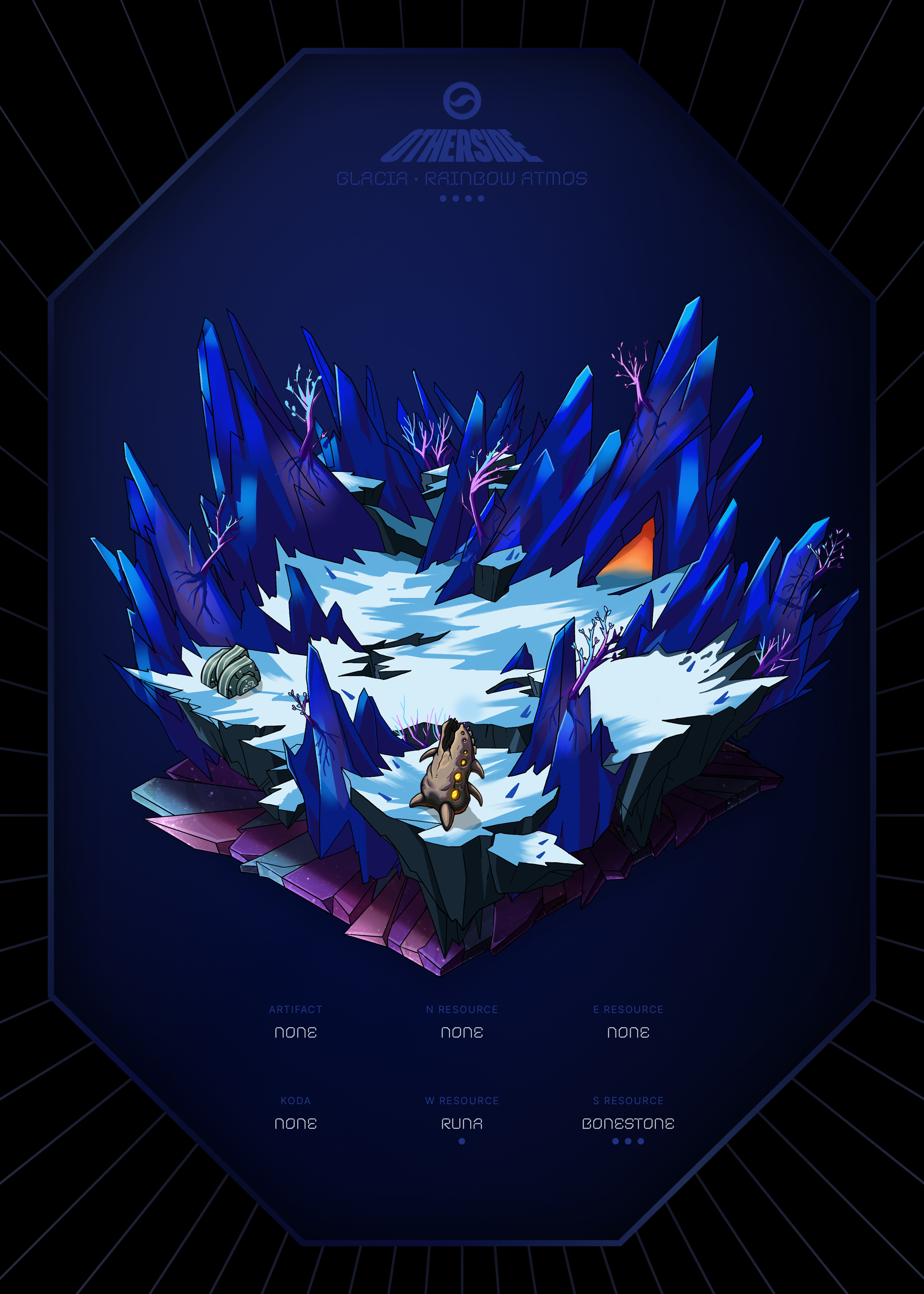 Otherdeed #74762 — Glacia