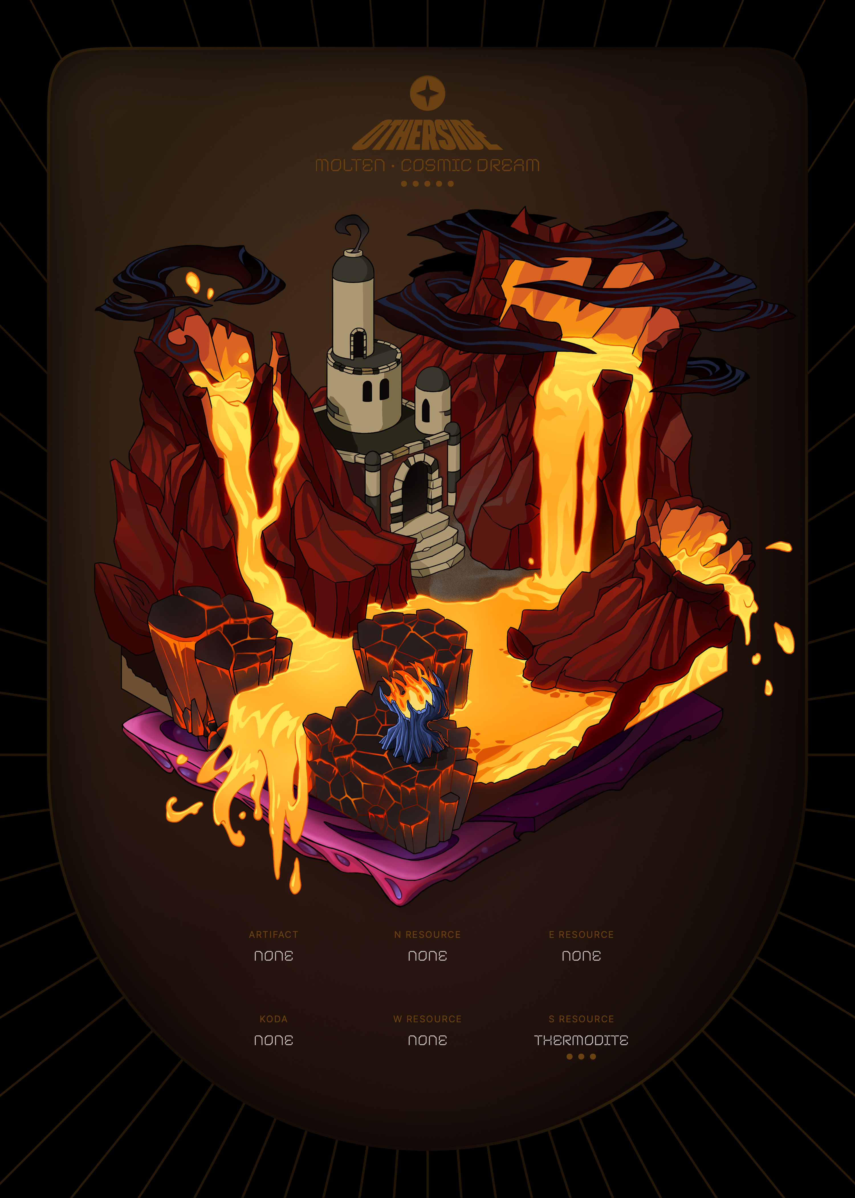 Otherdeed #91495 — Molten
