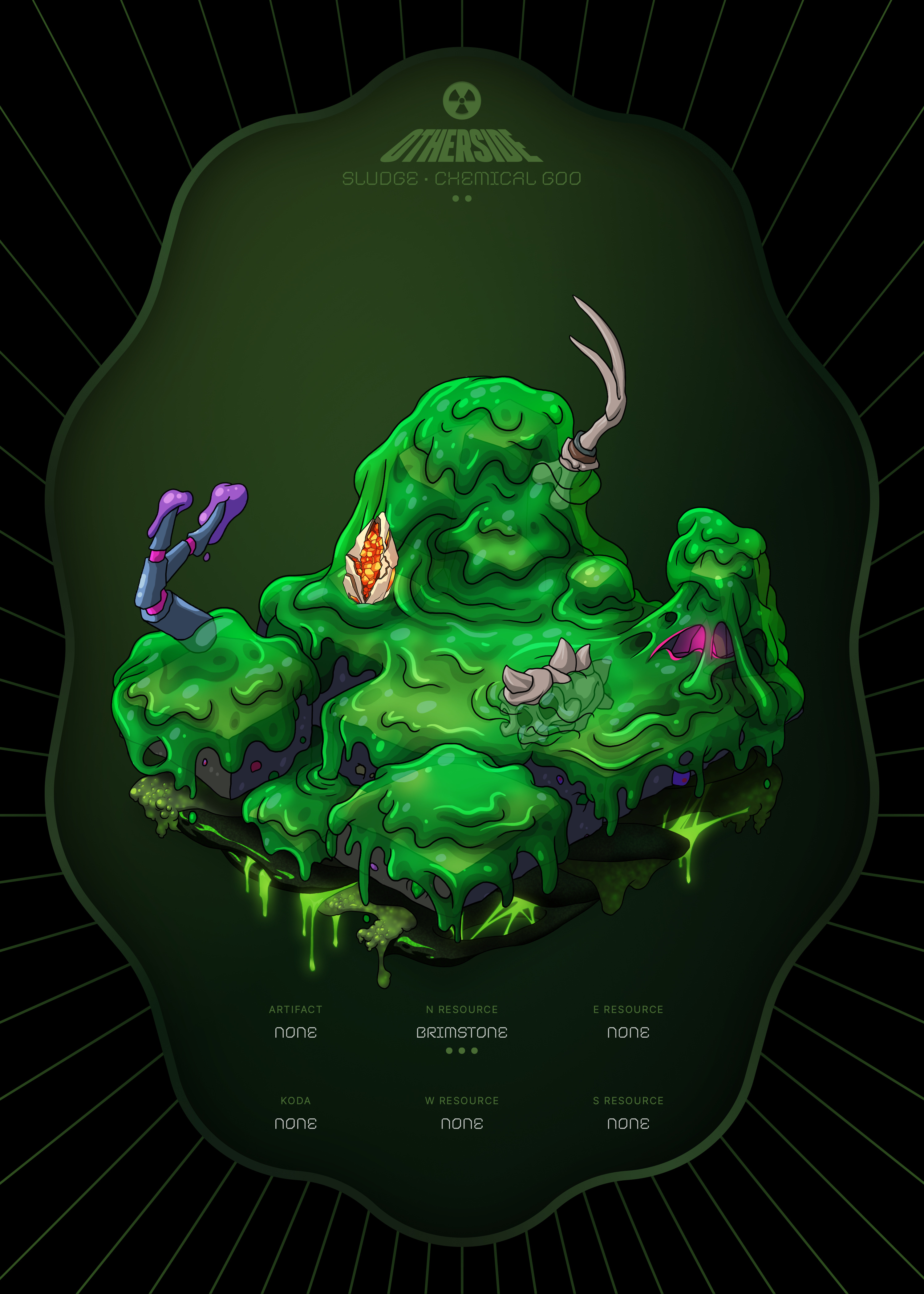 Otherdeed #22333 — Sludge