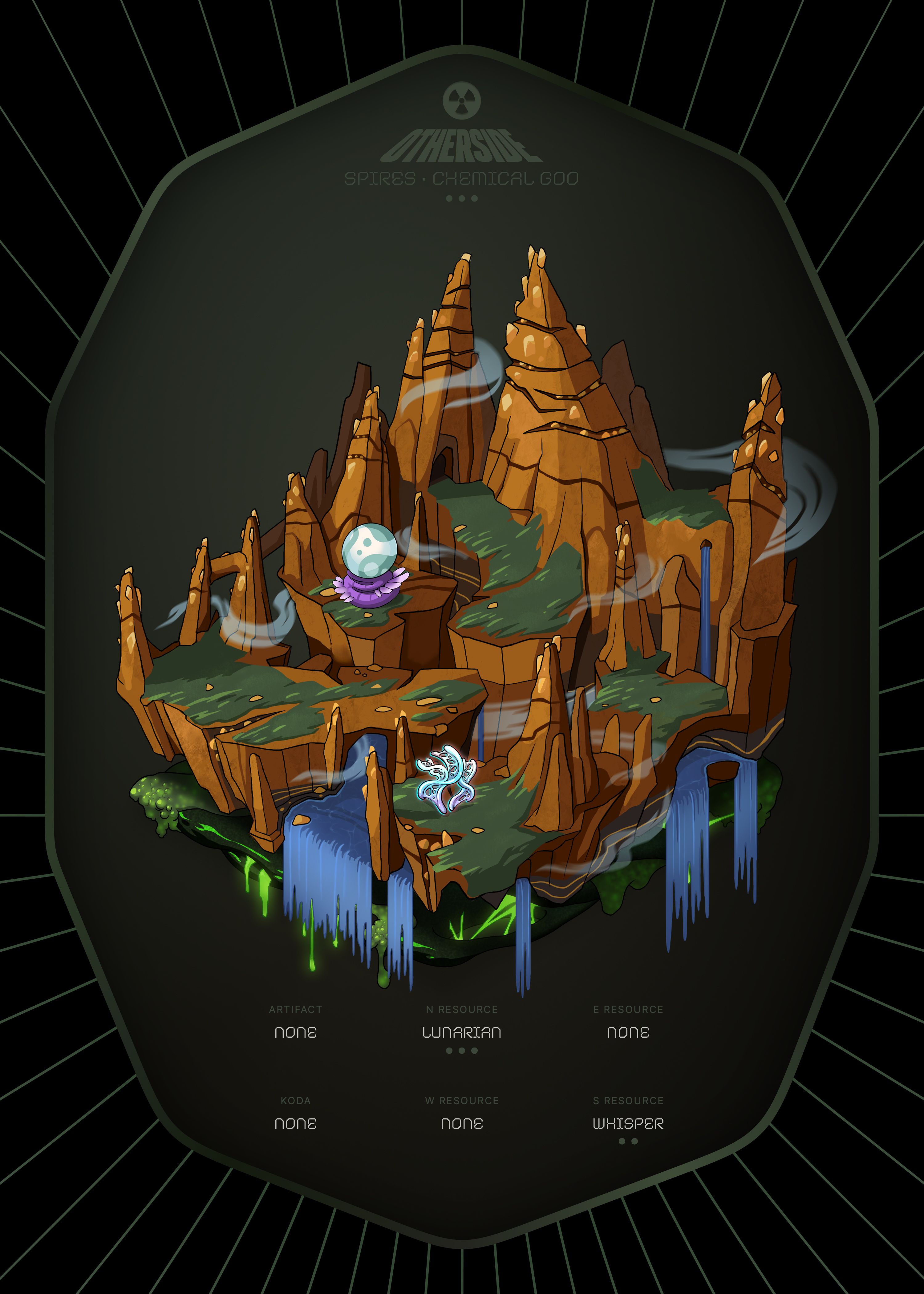 Otherdeed #16434 — Spires