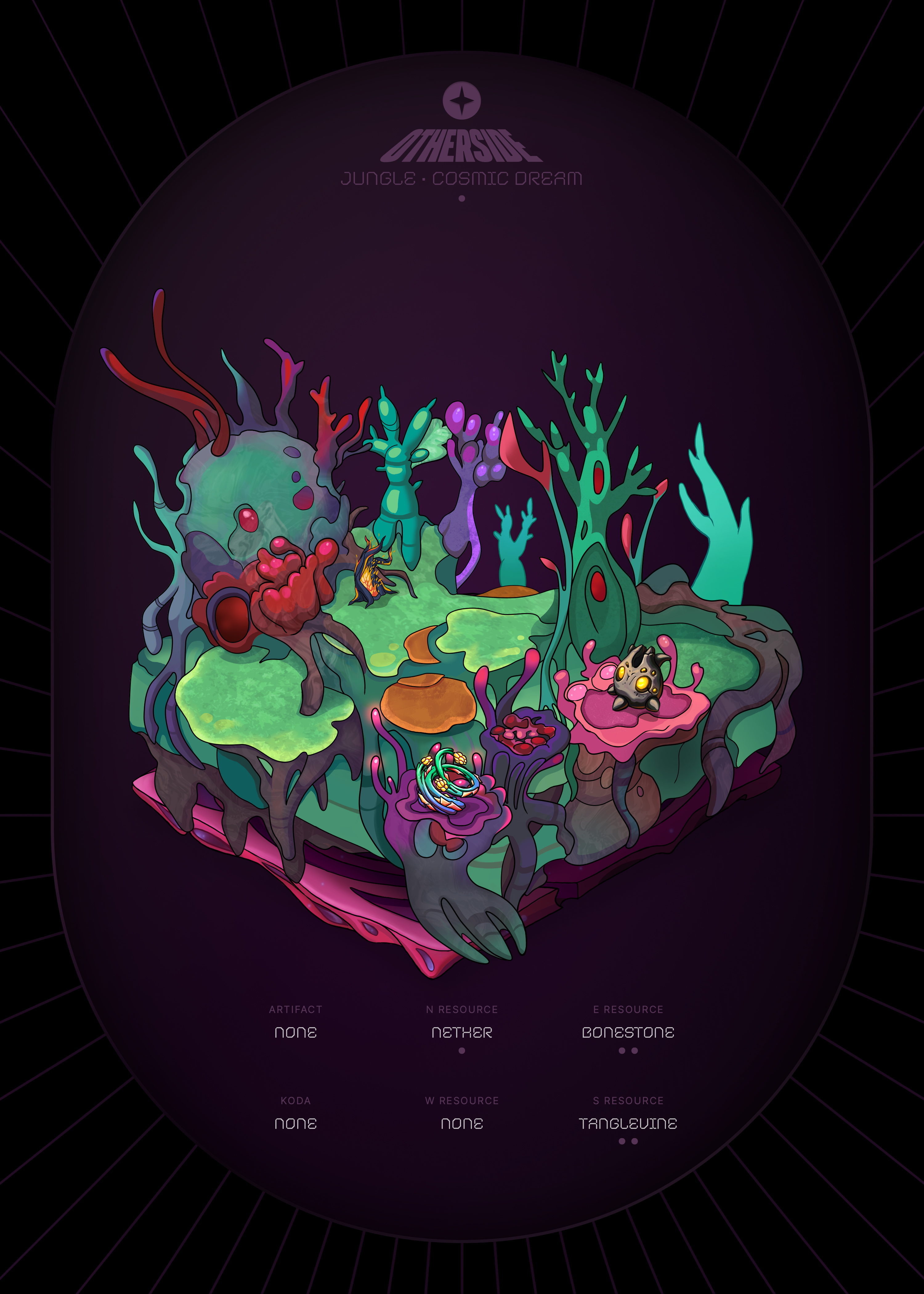 Otherdeed #32928 — Jungle