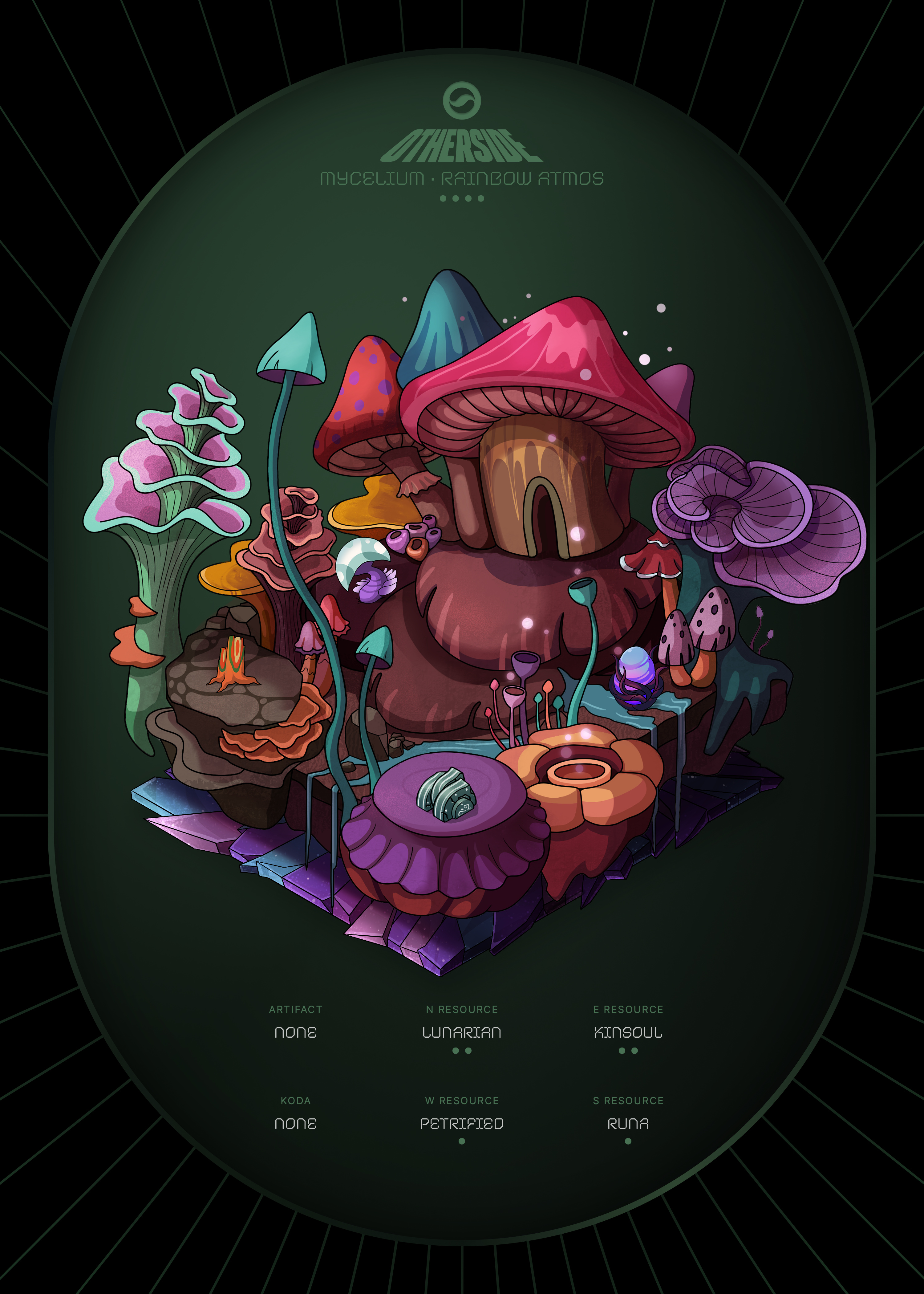Otherdeed #71230 — Mycelium