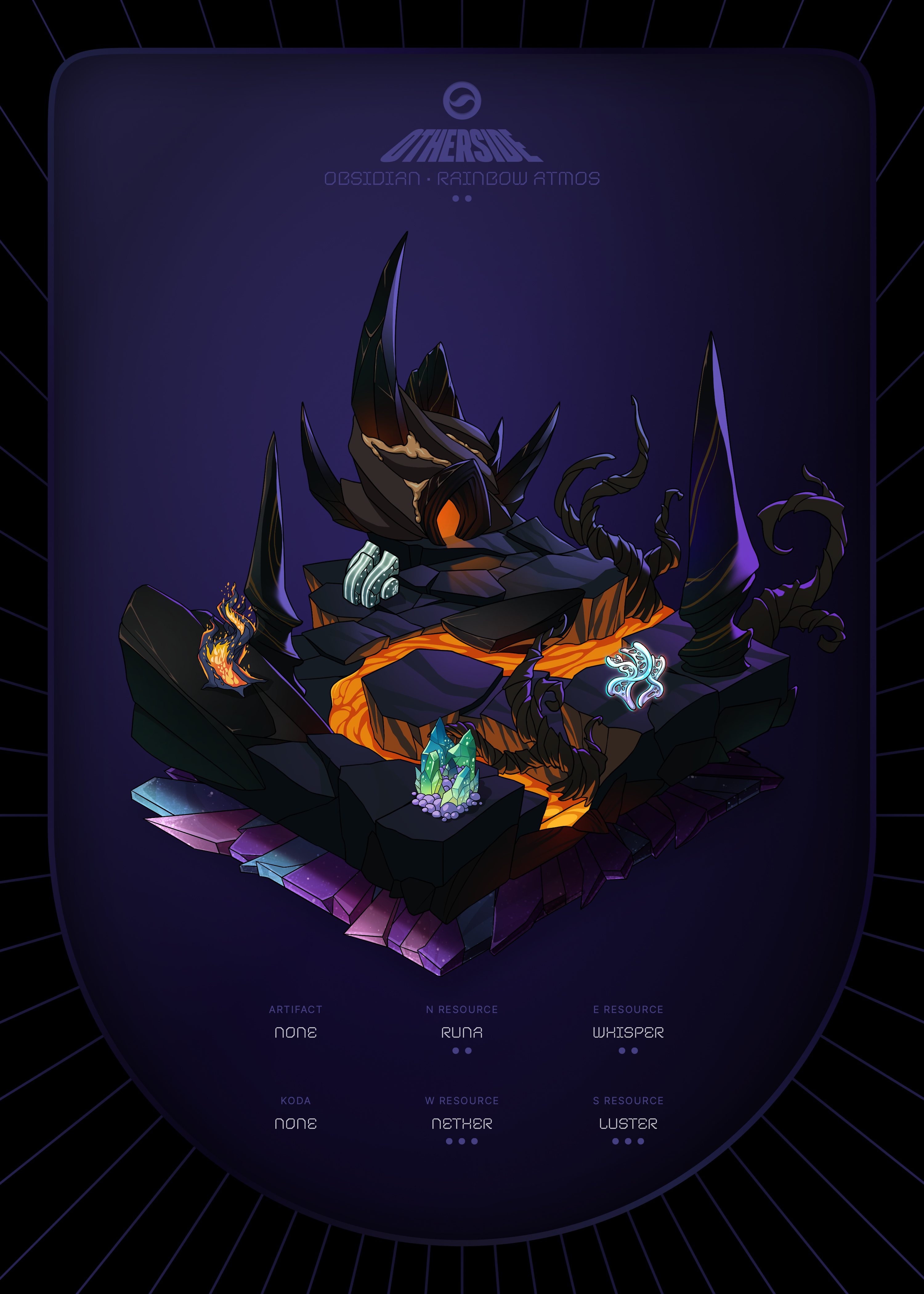 Otherdeed #65203 — Obsidian