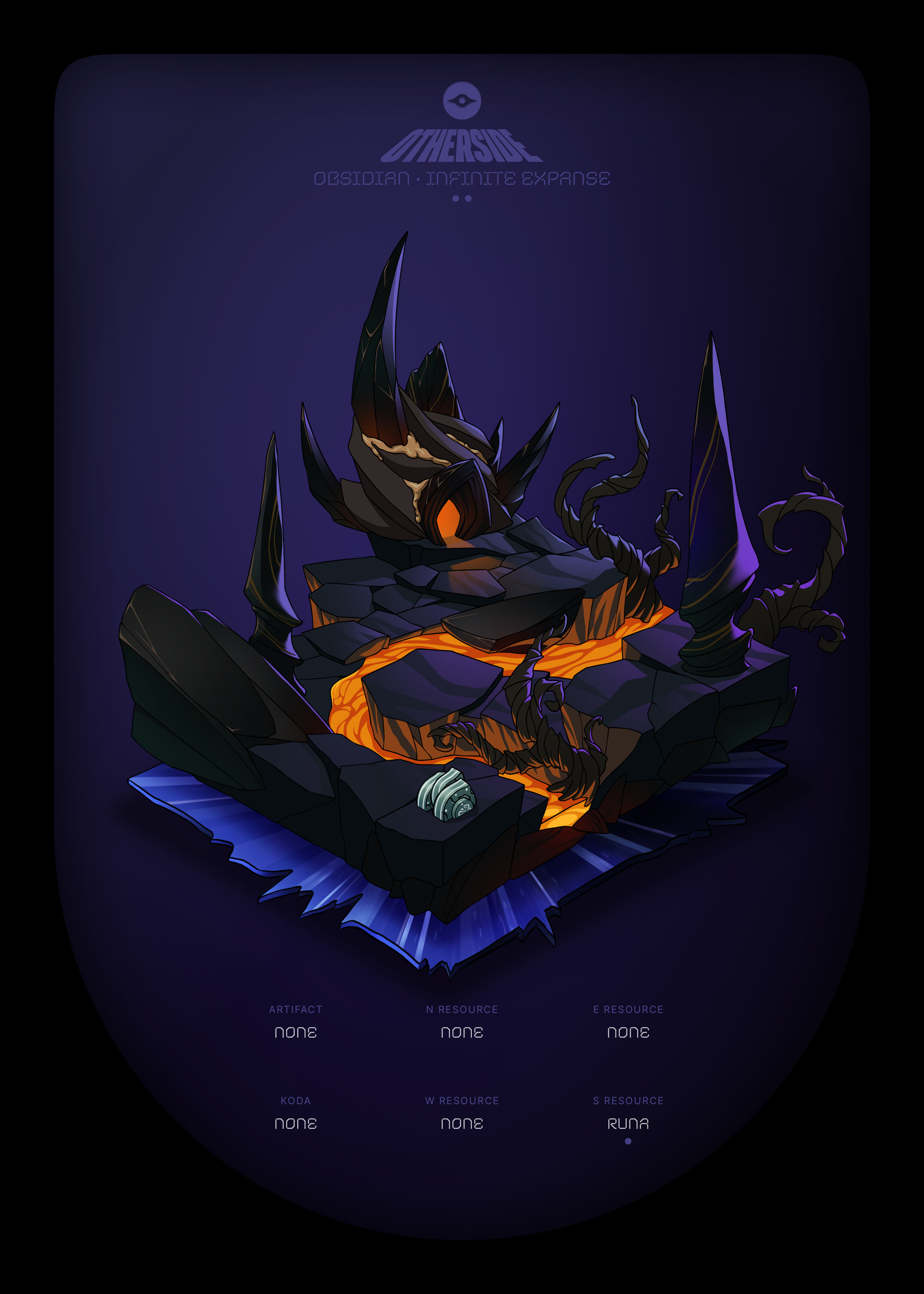 Otherdeed #55799 — Obsidian