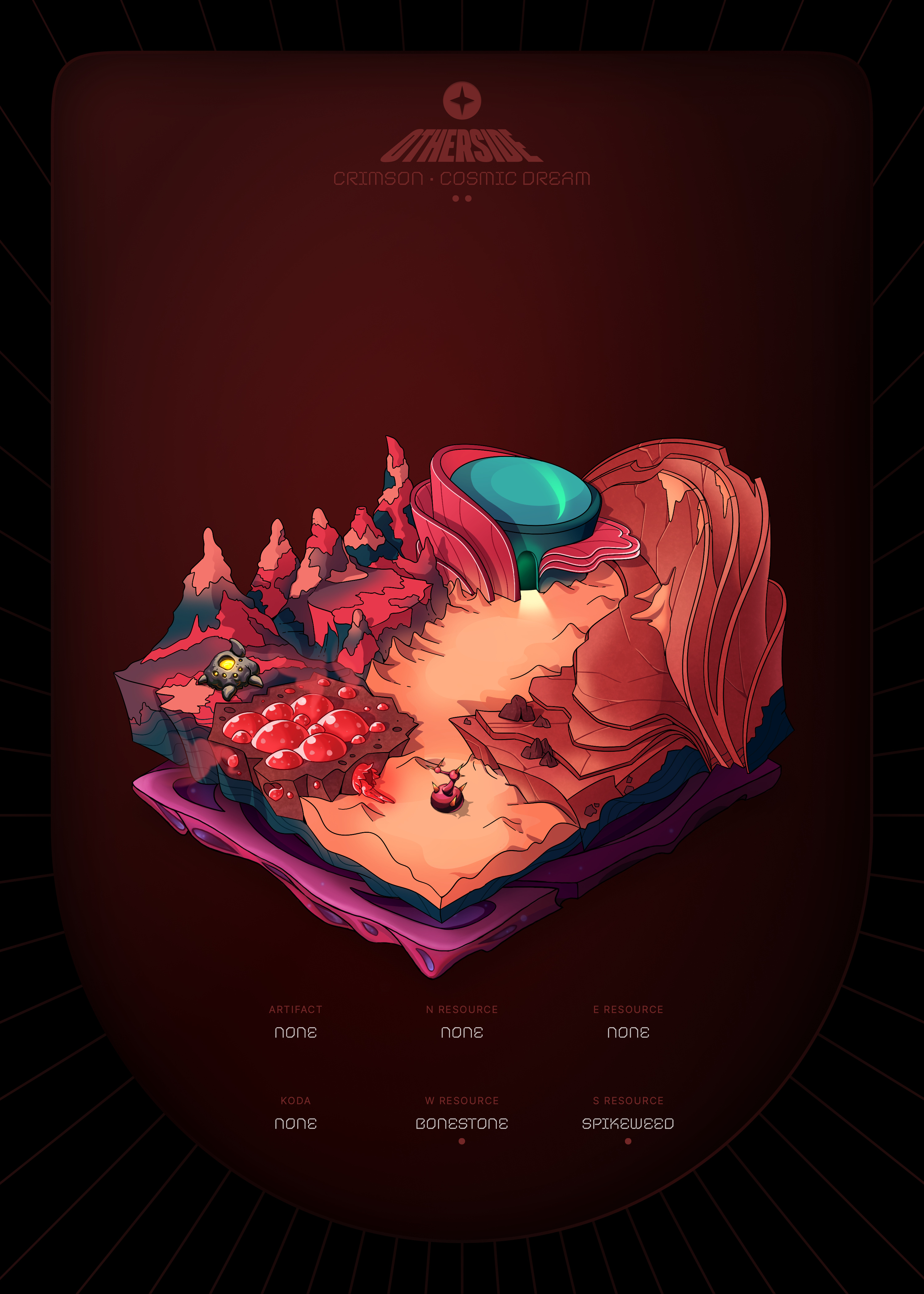 Otherdeed #93155 — Crimson