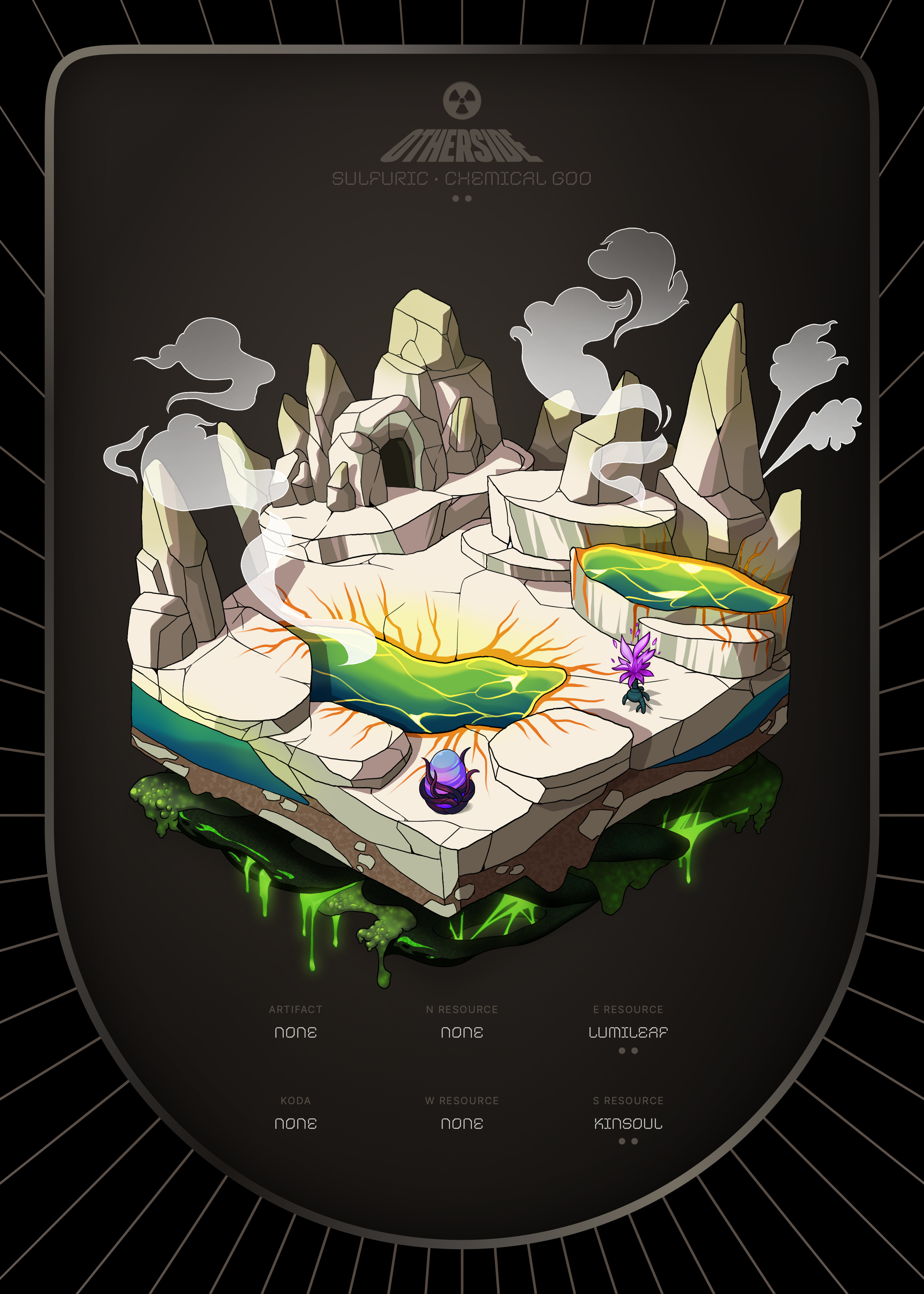 Otherdeed #11818 — Sulfuric