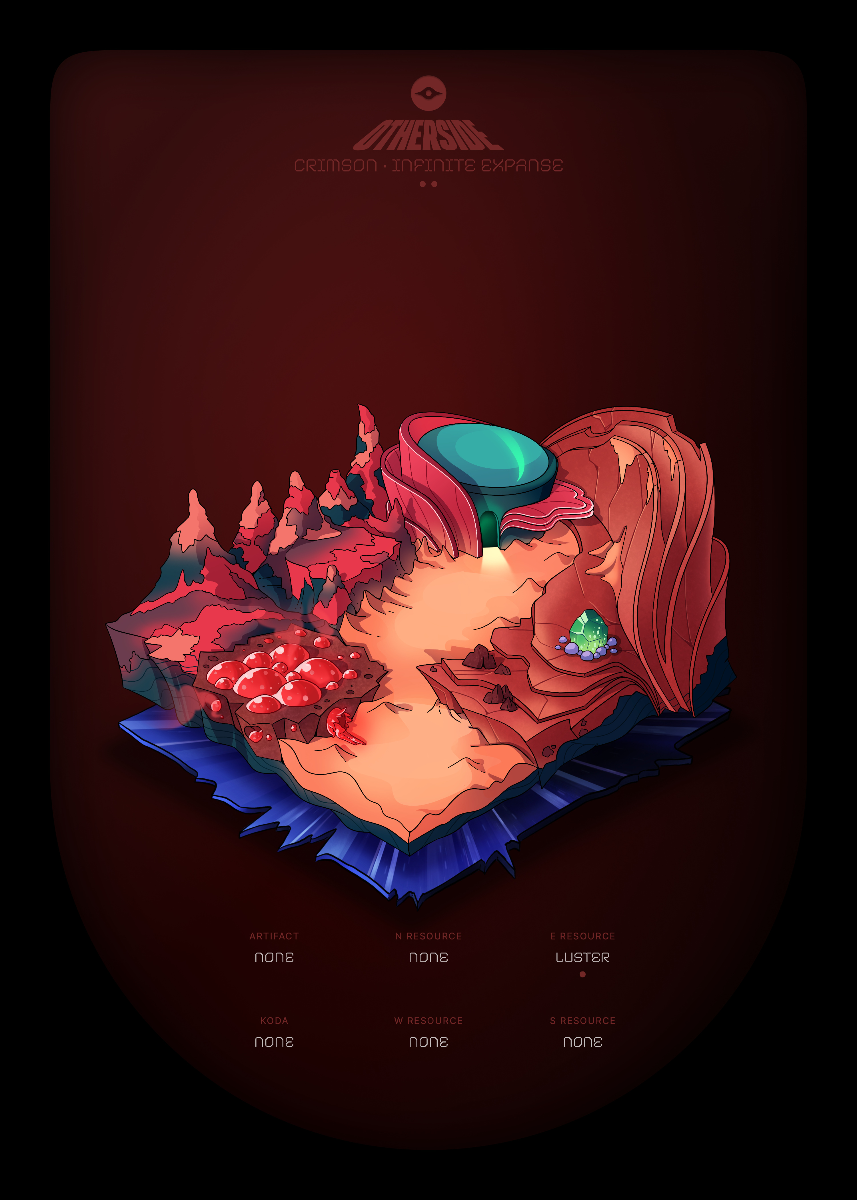 Otherdeed #62496 — Crimson