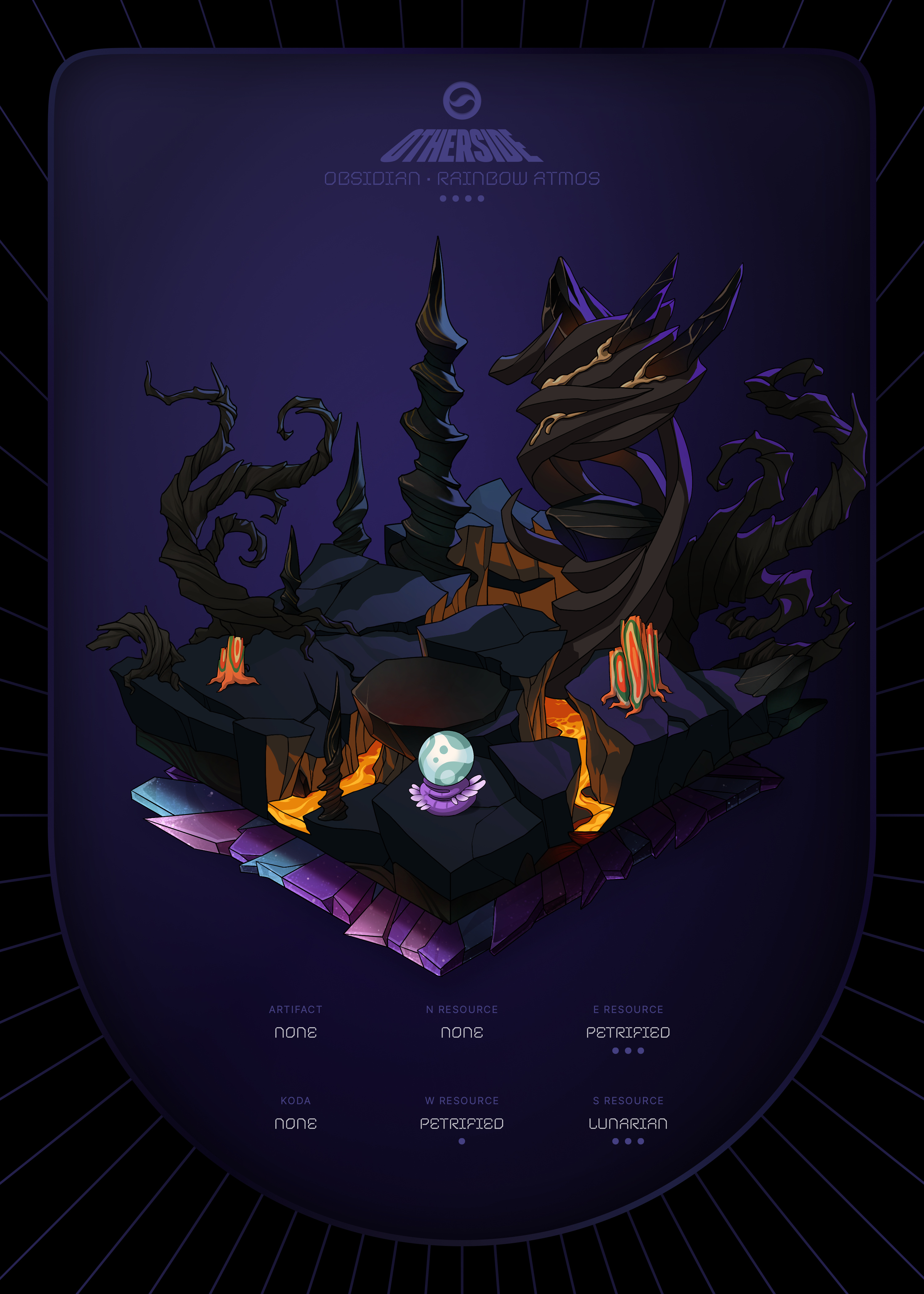 Otherdeed #78424 — Obsidian