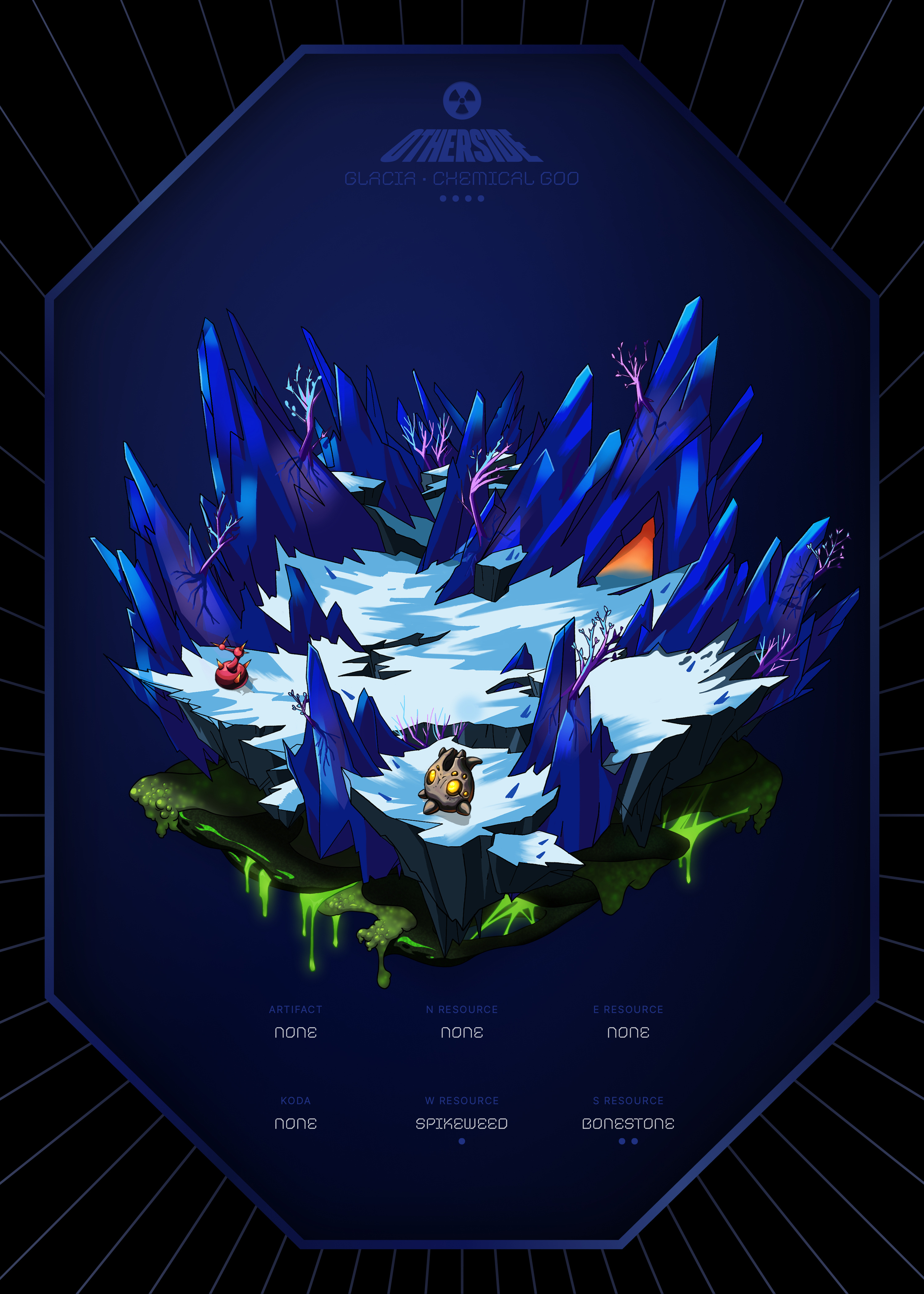 Otherdeed #23857 — Glacia