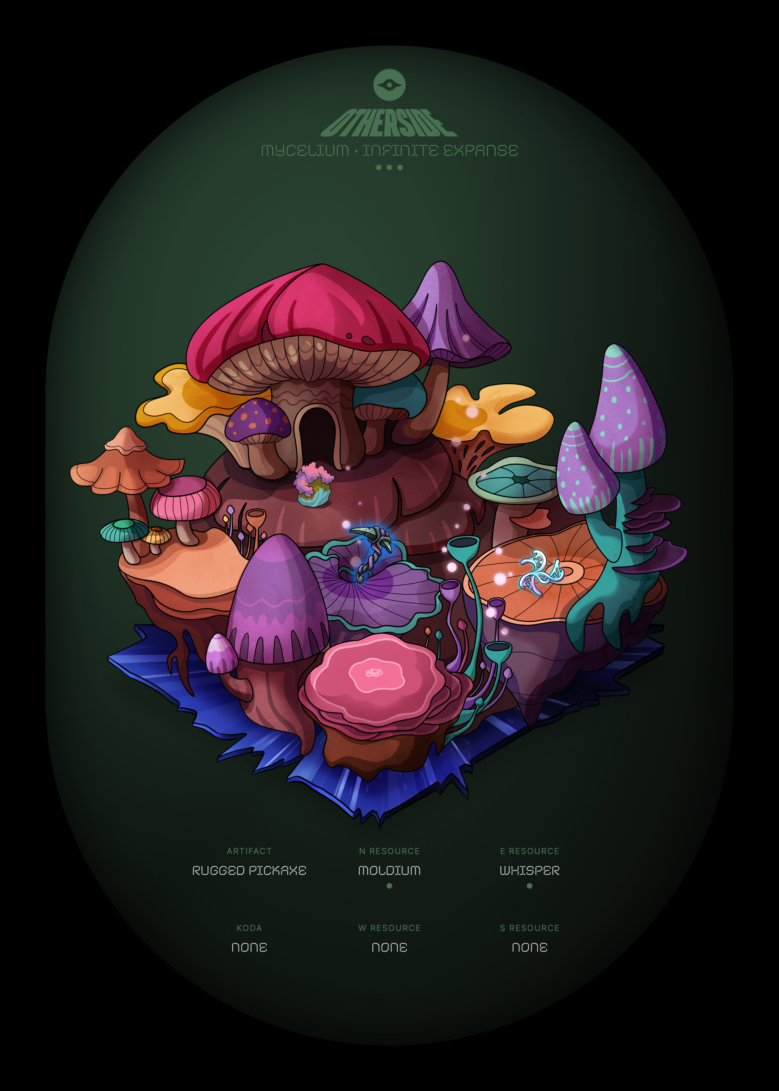 Otherdeed #59449 — Mycelium
