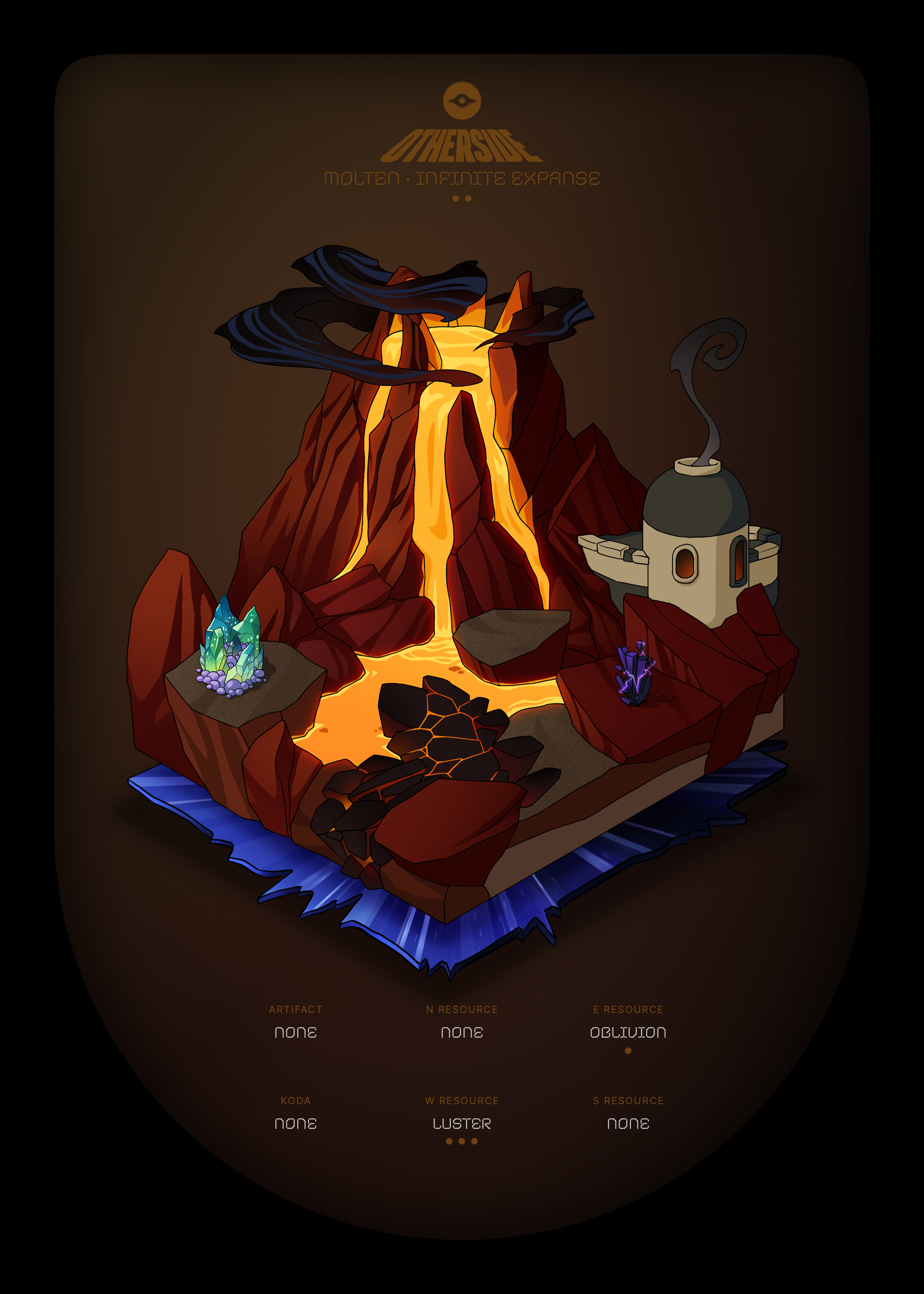 Otherdeed #53157 — Molten