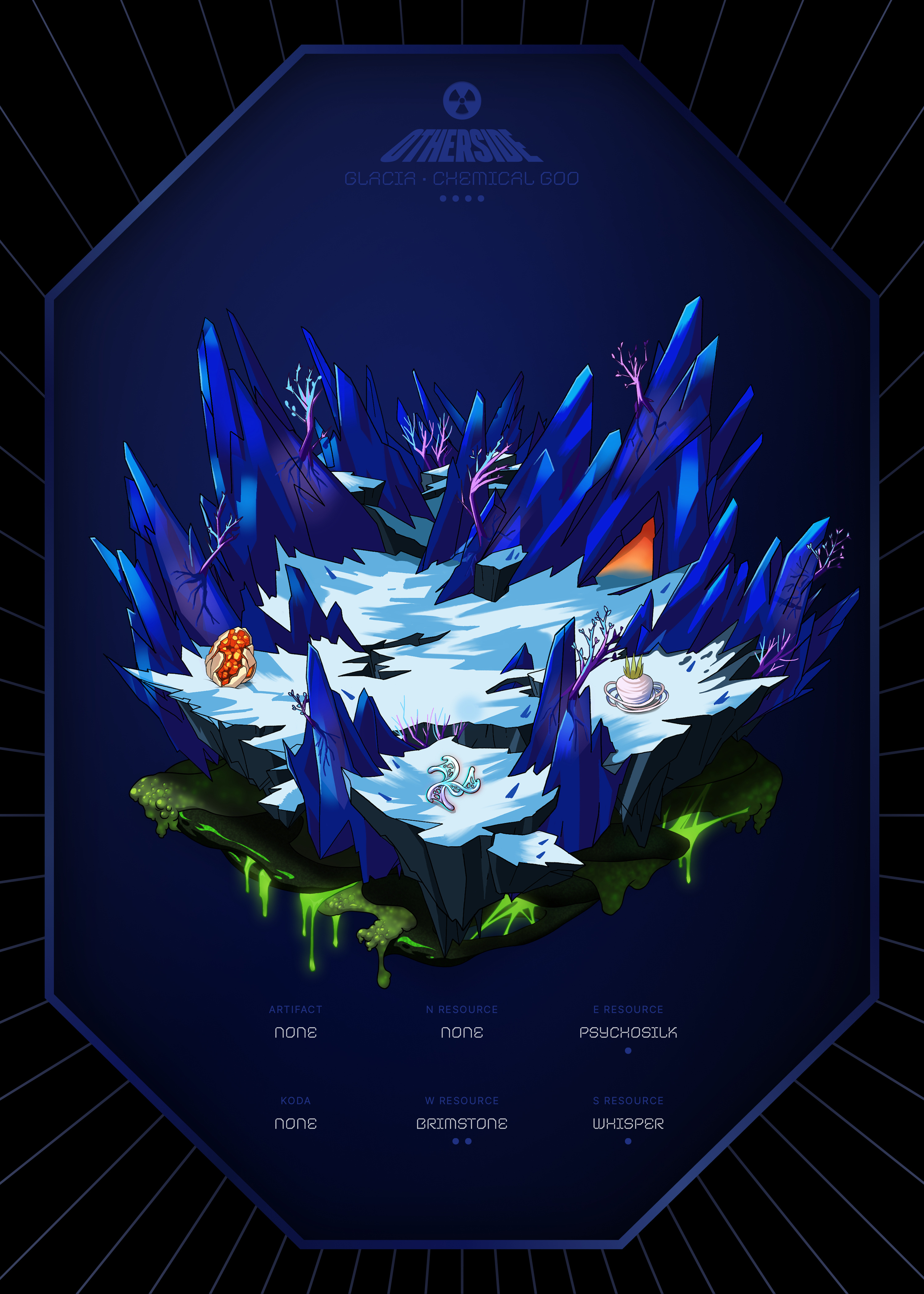 Otherdeed #16598 — Glacia