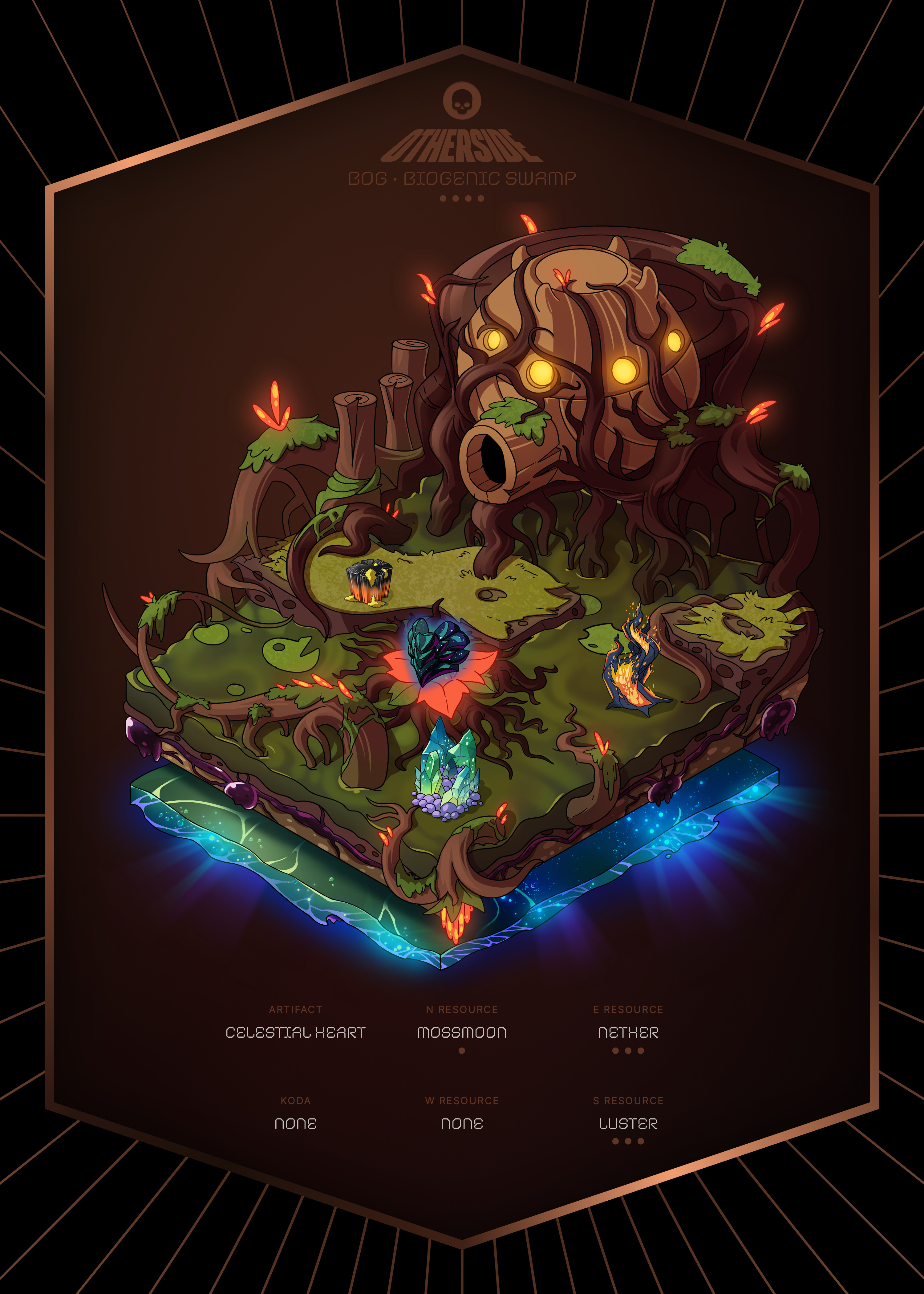 Otherdeed #8379 — Bog