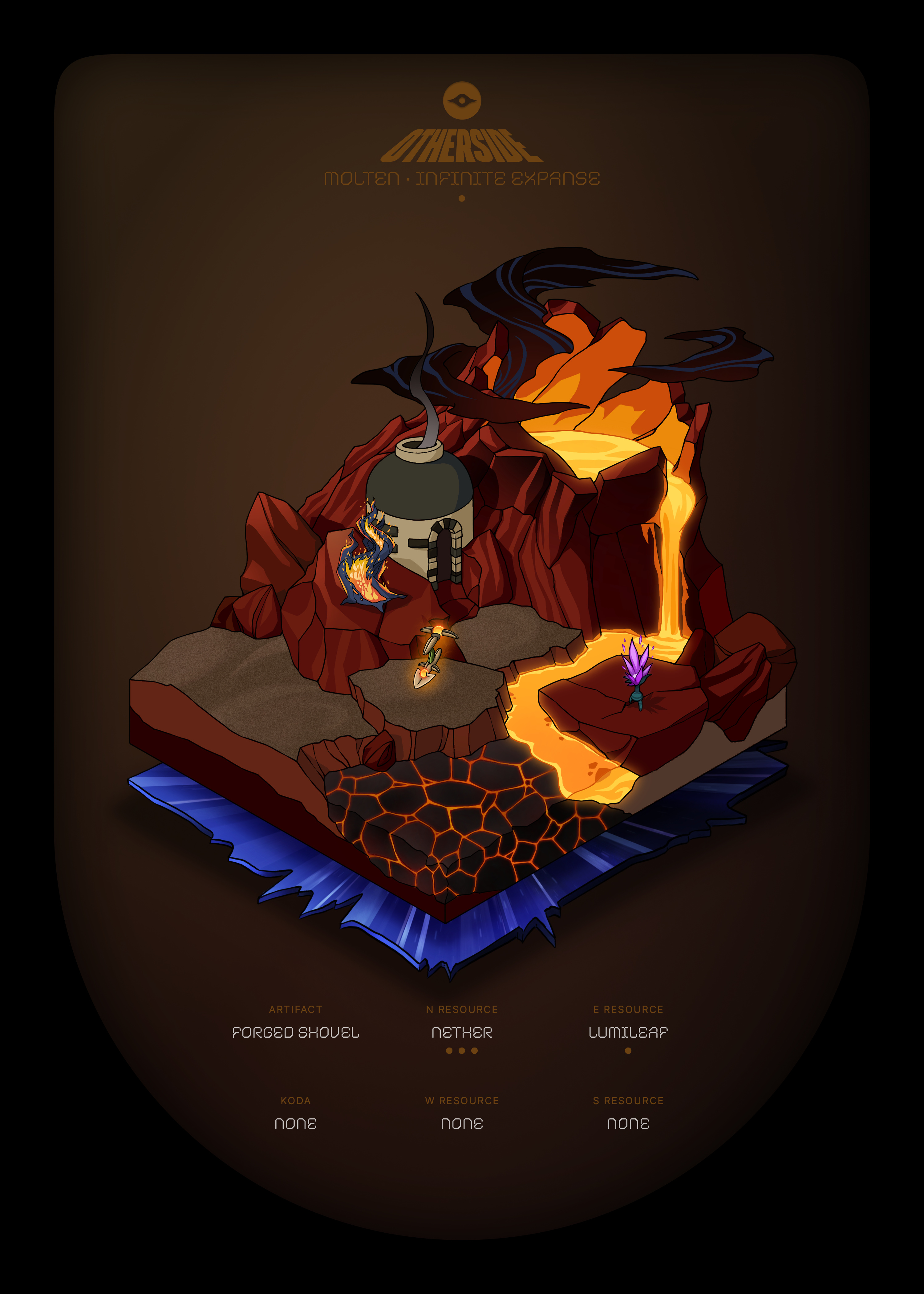 Otherdeed #44994 — Molten