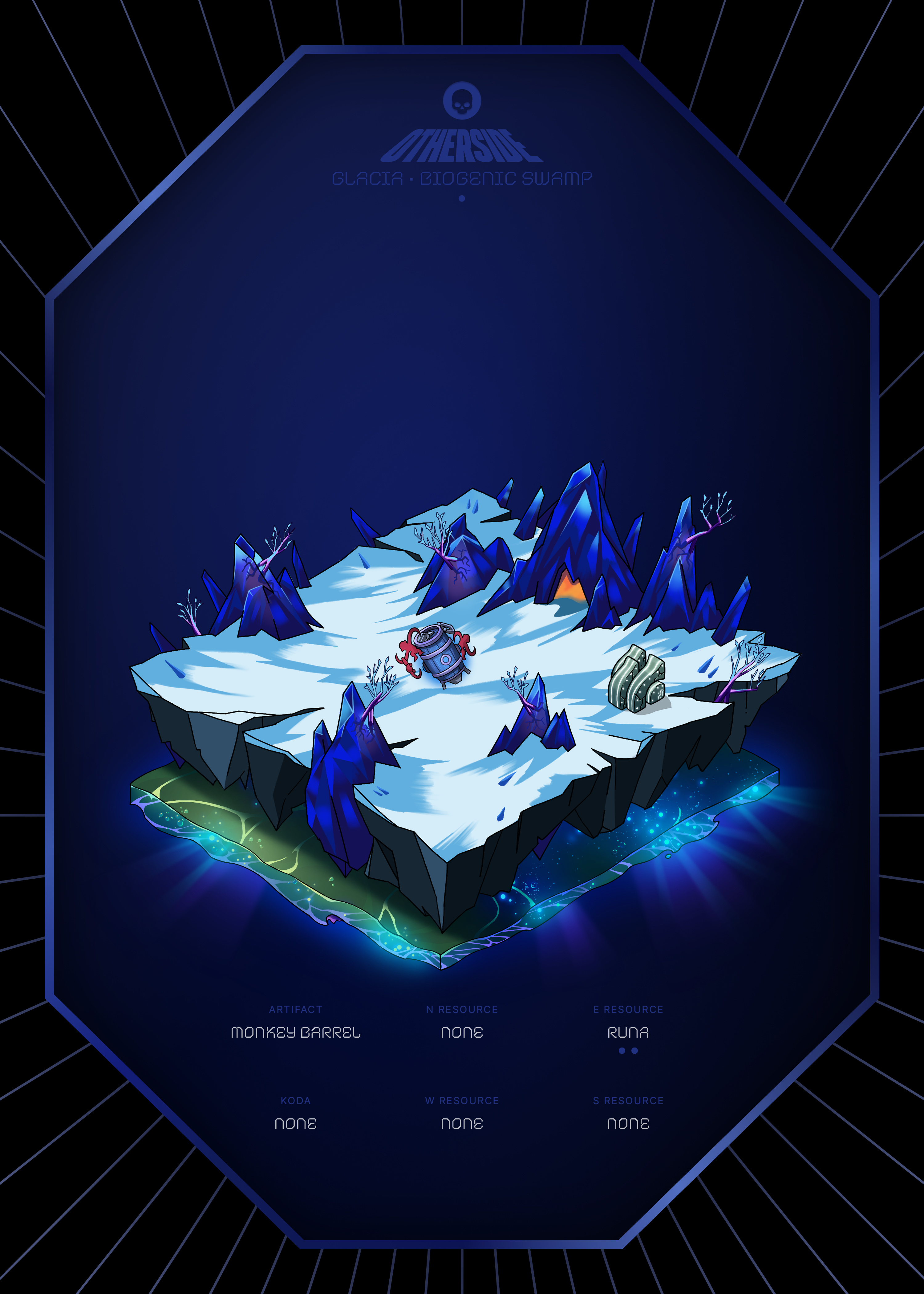 Otherdeed #1863 — Glacia