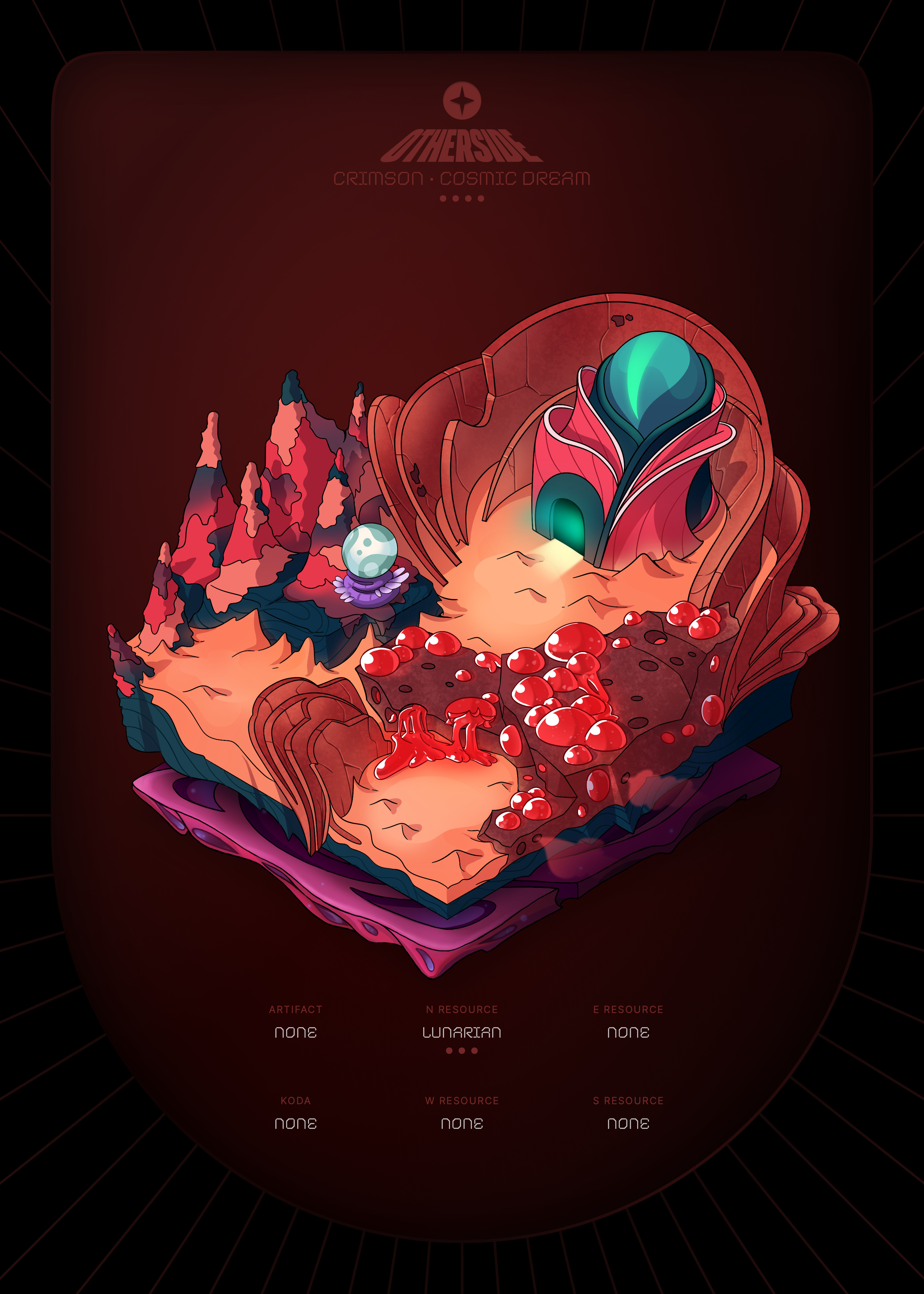Otherdeed #88767 — Crimson