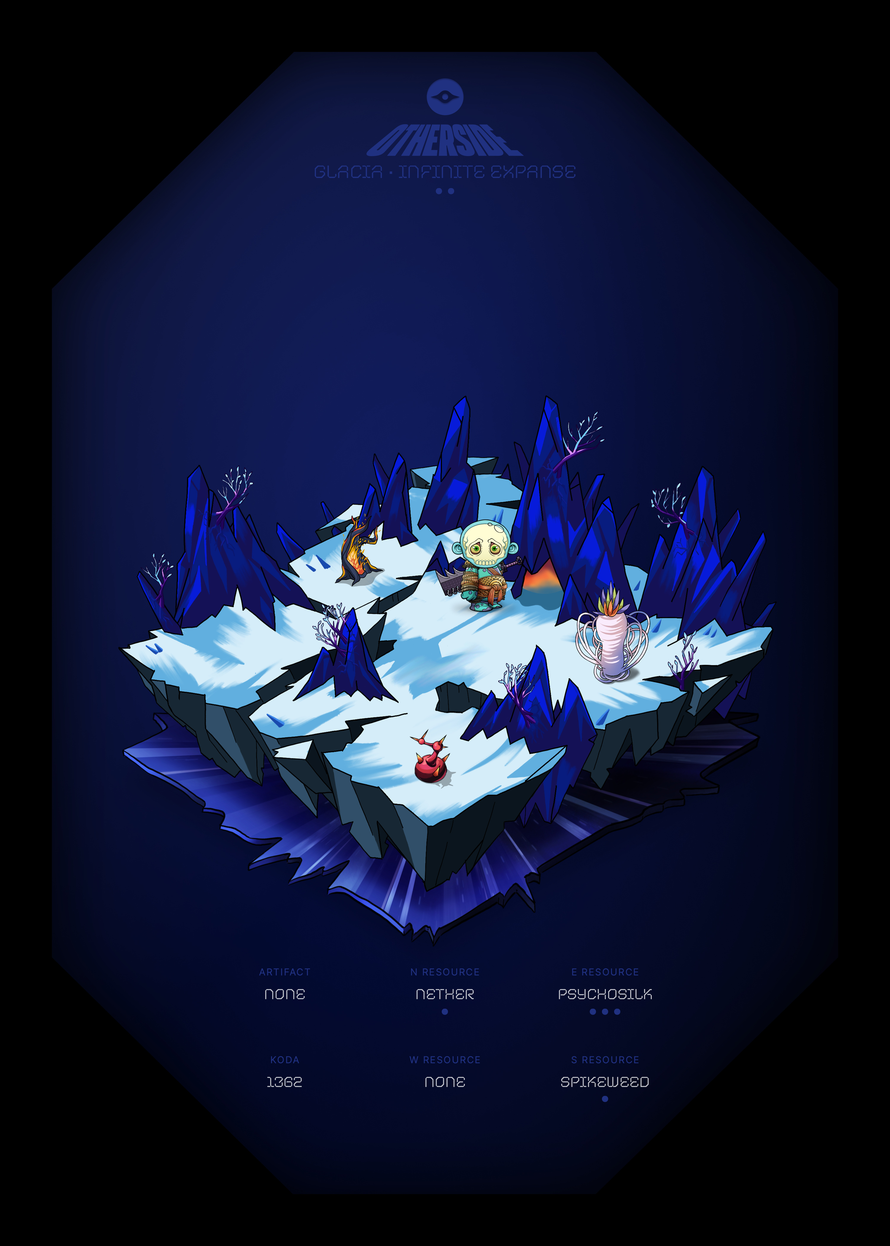 Otherdeed #45319 — Glacia