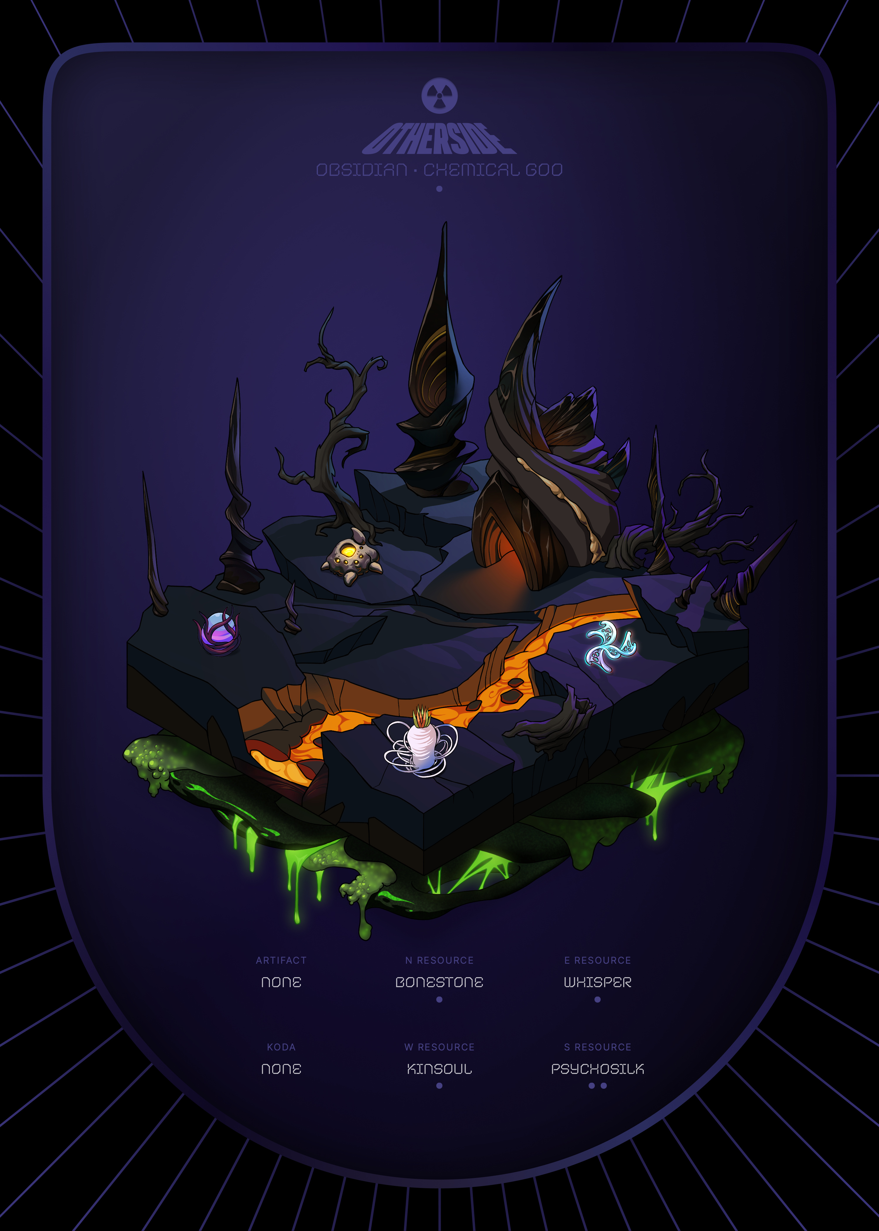 Otherdeed #23162 — Obsidian