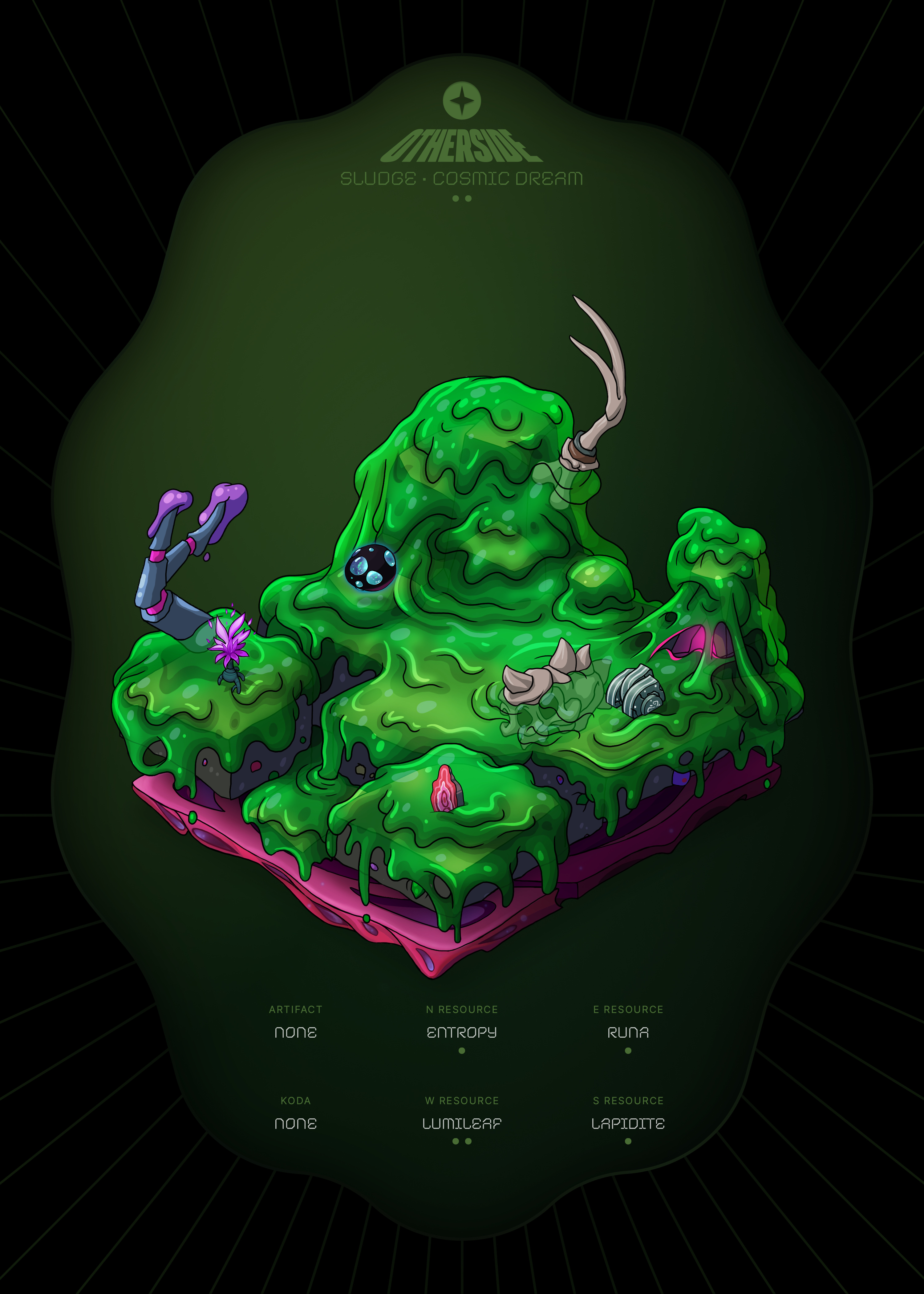 Otherdeed #89434 — Sludge