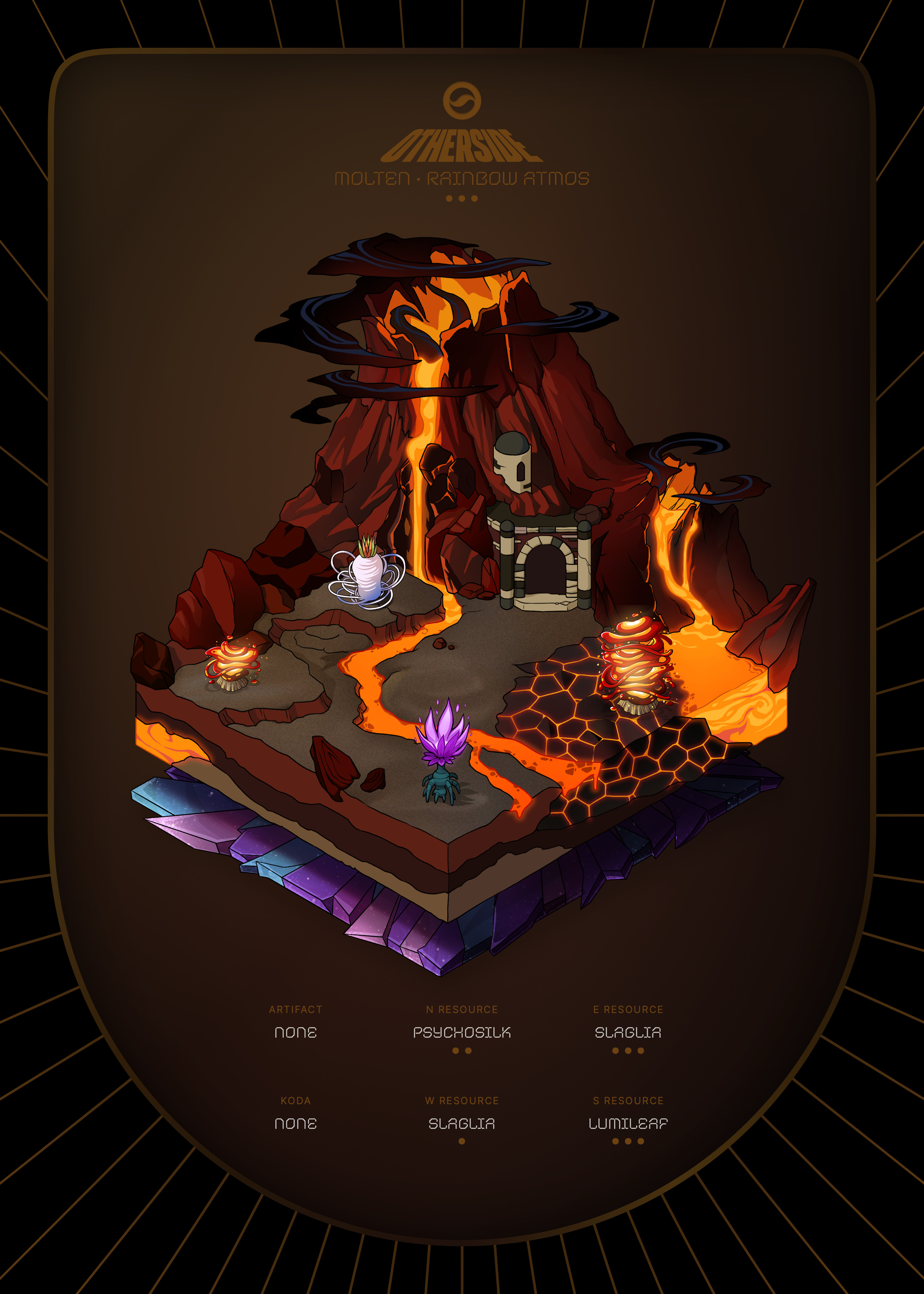 Otherdeed #81535 — Molten