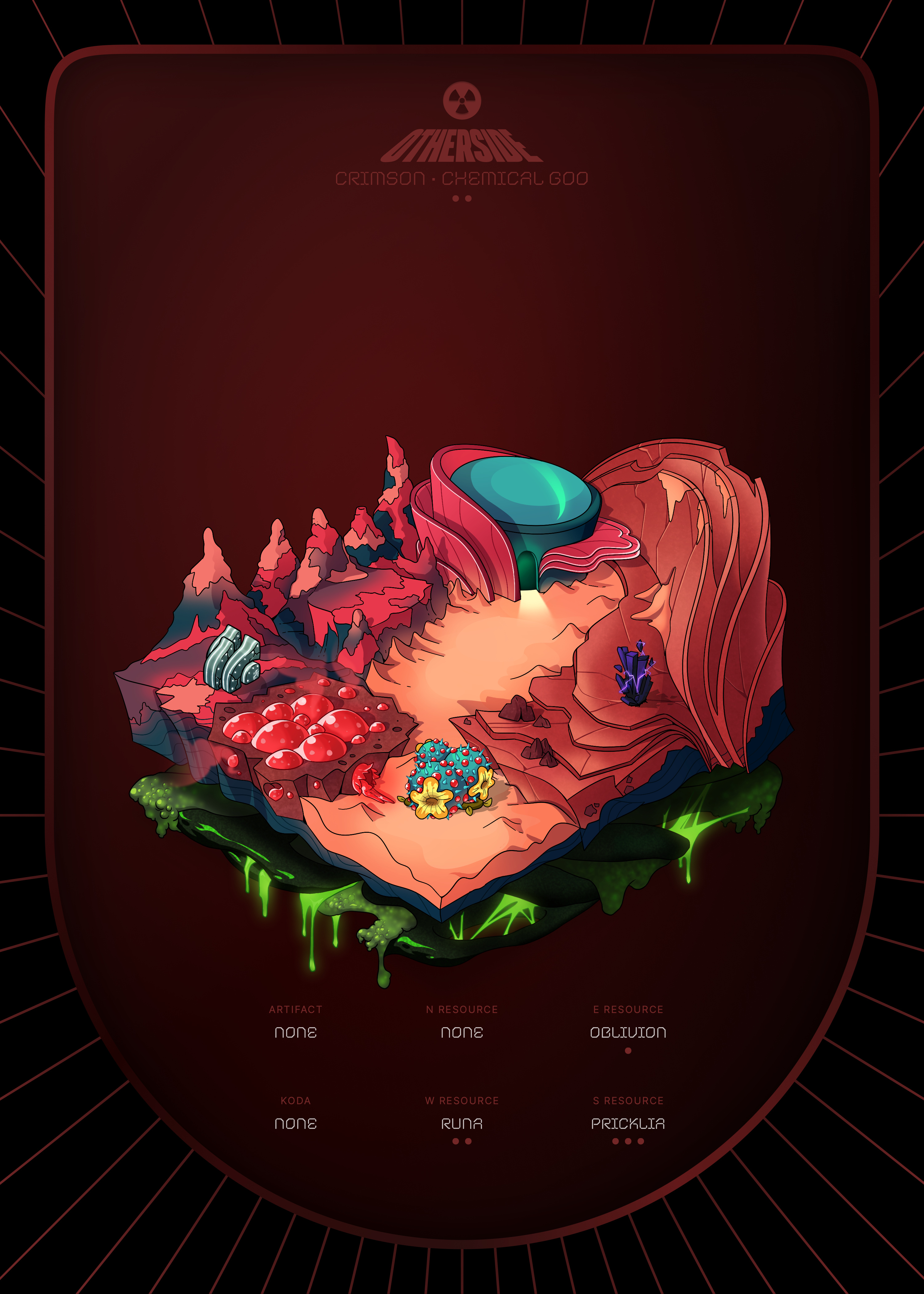 Otherdeed #26994 — Crimson