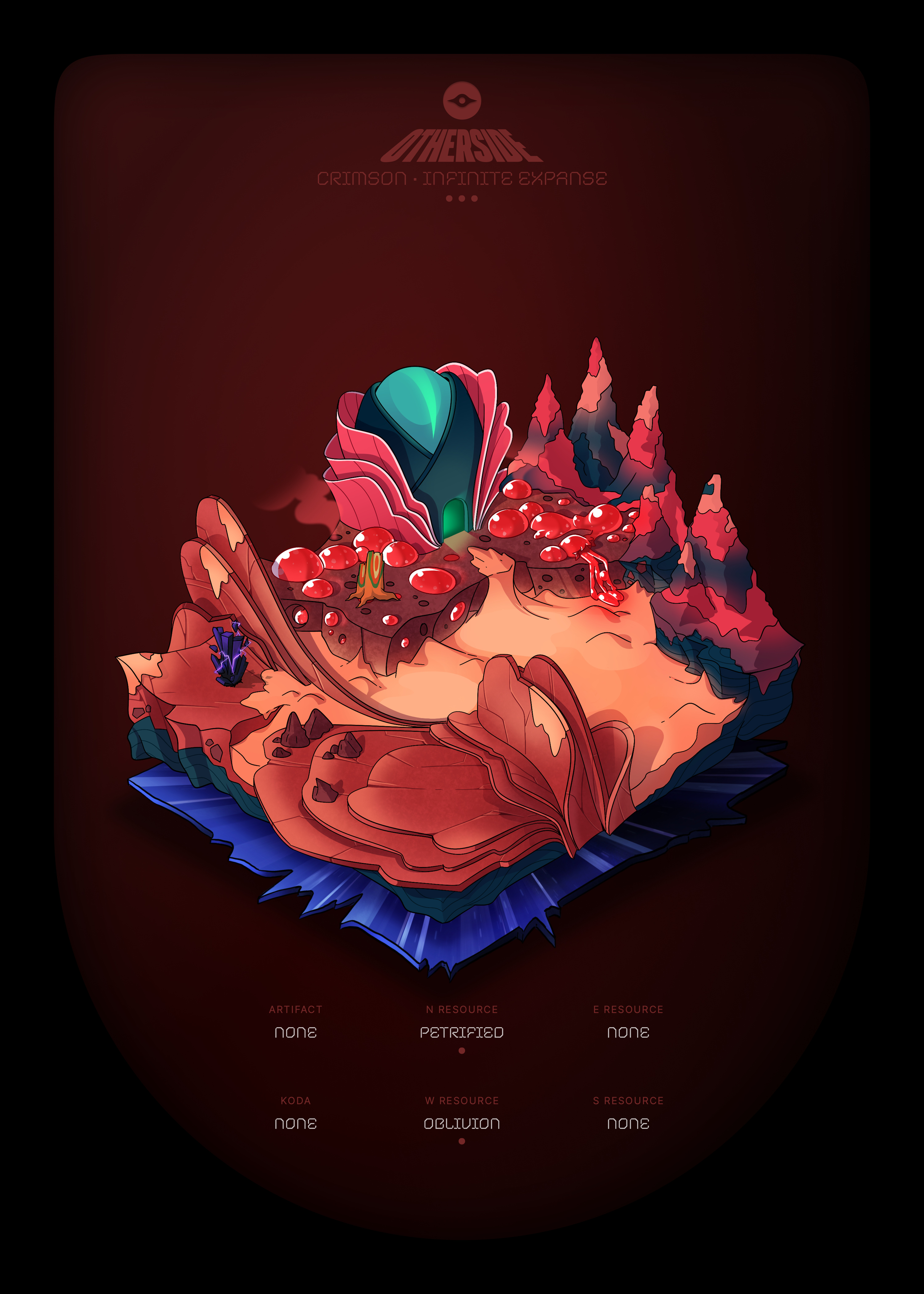 Otherdeed #64631 — Crimson