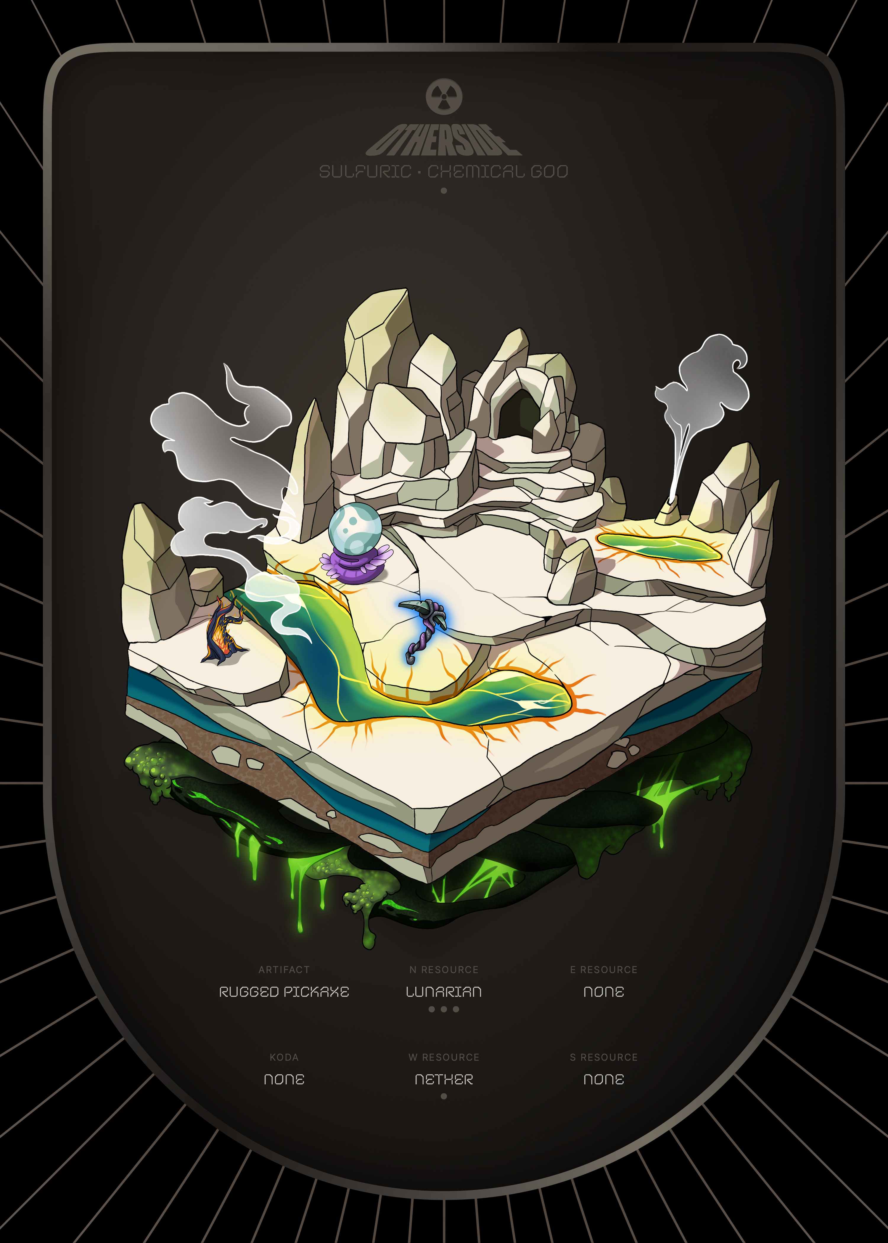 Otherdeed #15027 — Sulfuric