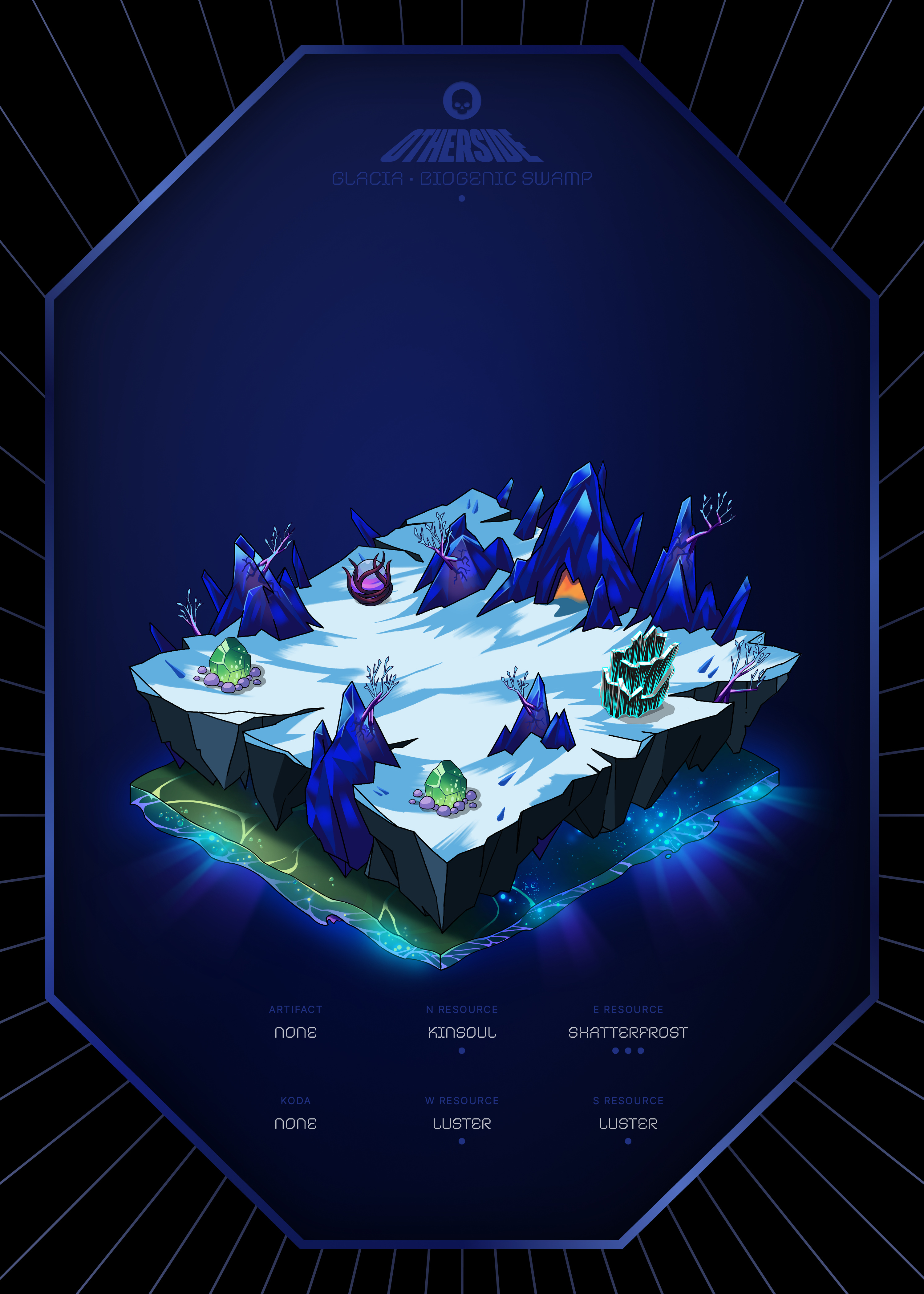 Otherdeed #4799 — Glacia