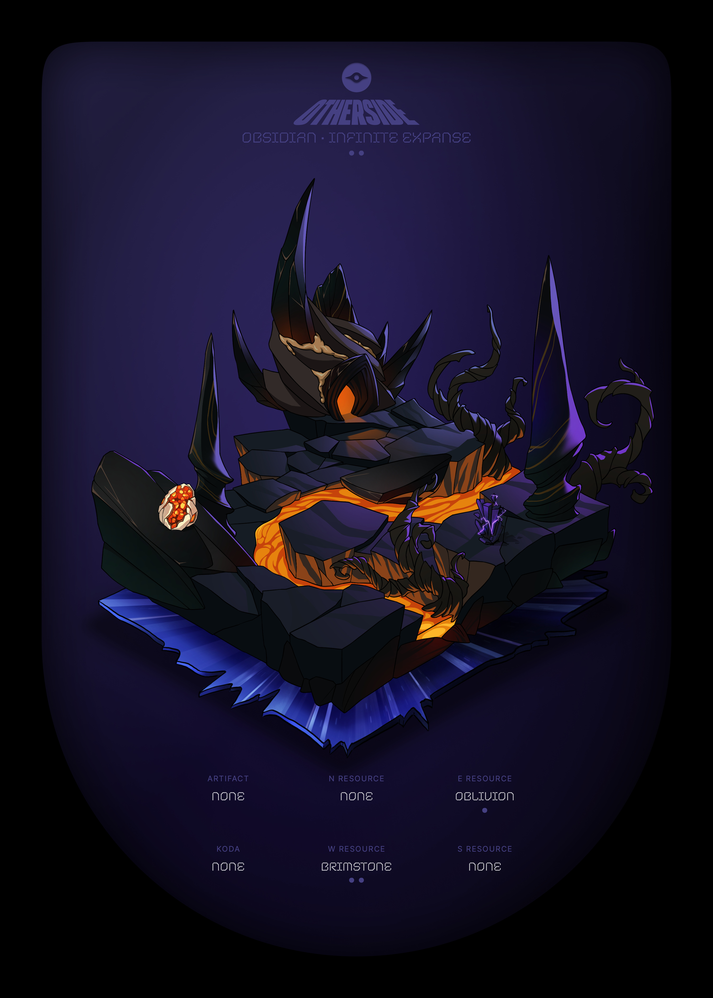 Otherdeed #61719 — Obsidian