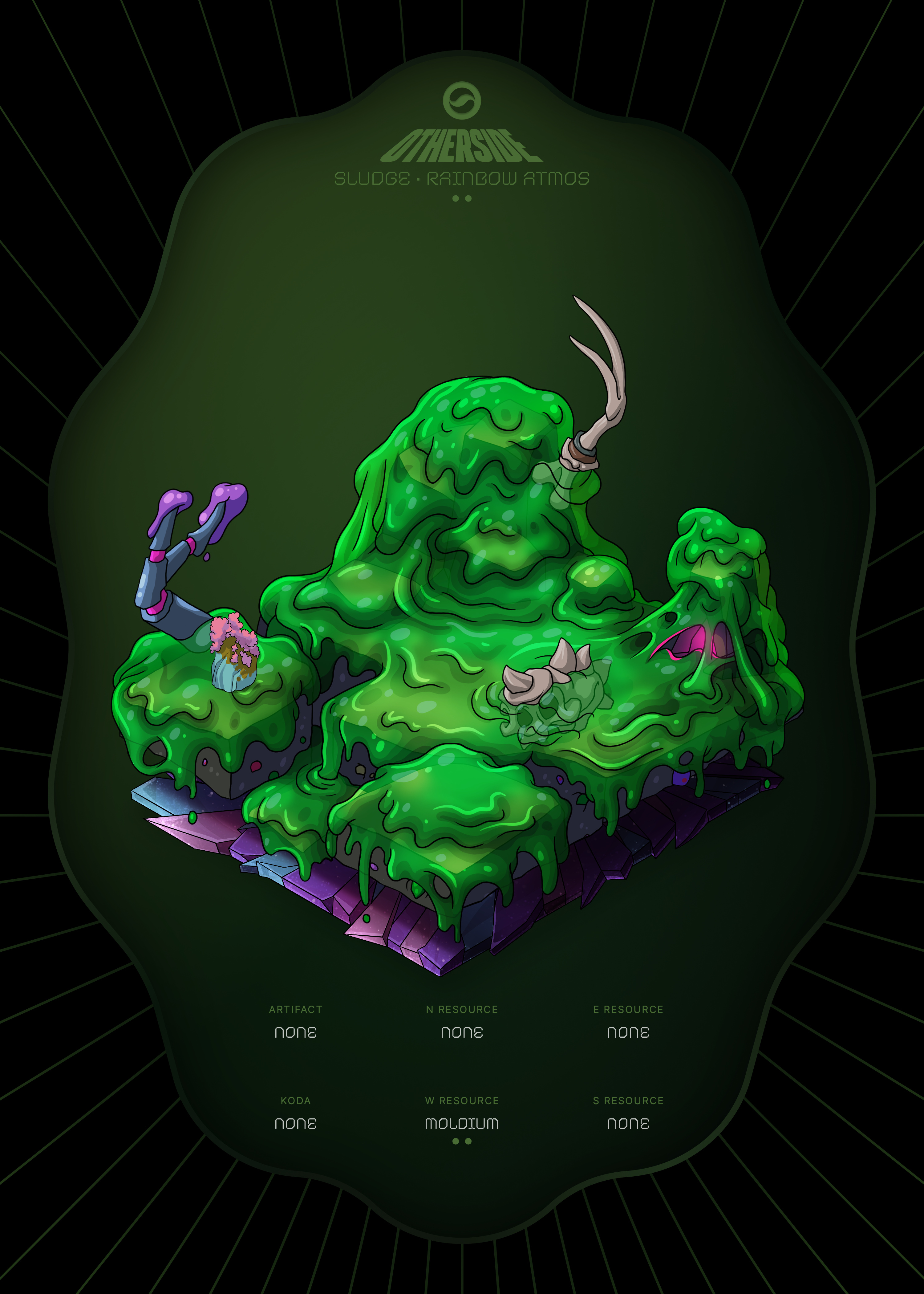 Otherdeed #72570 — Sludge
