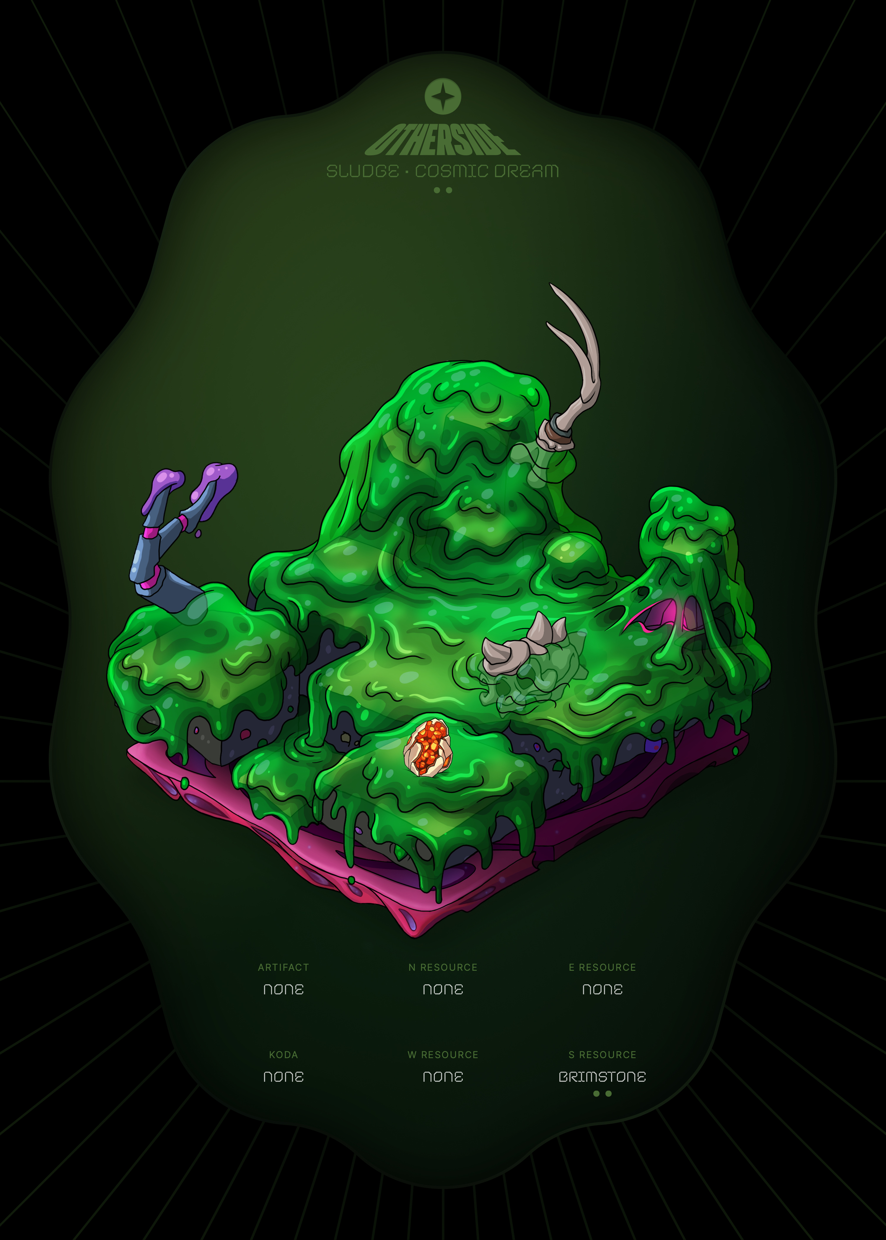 Otherdeed #32714 — Sludge