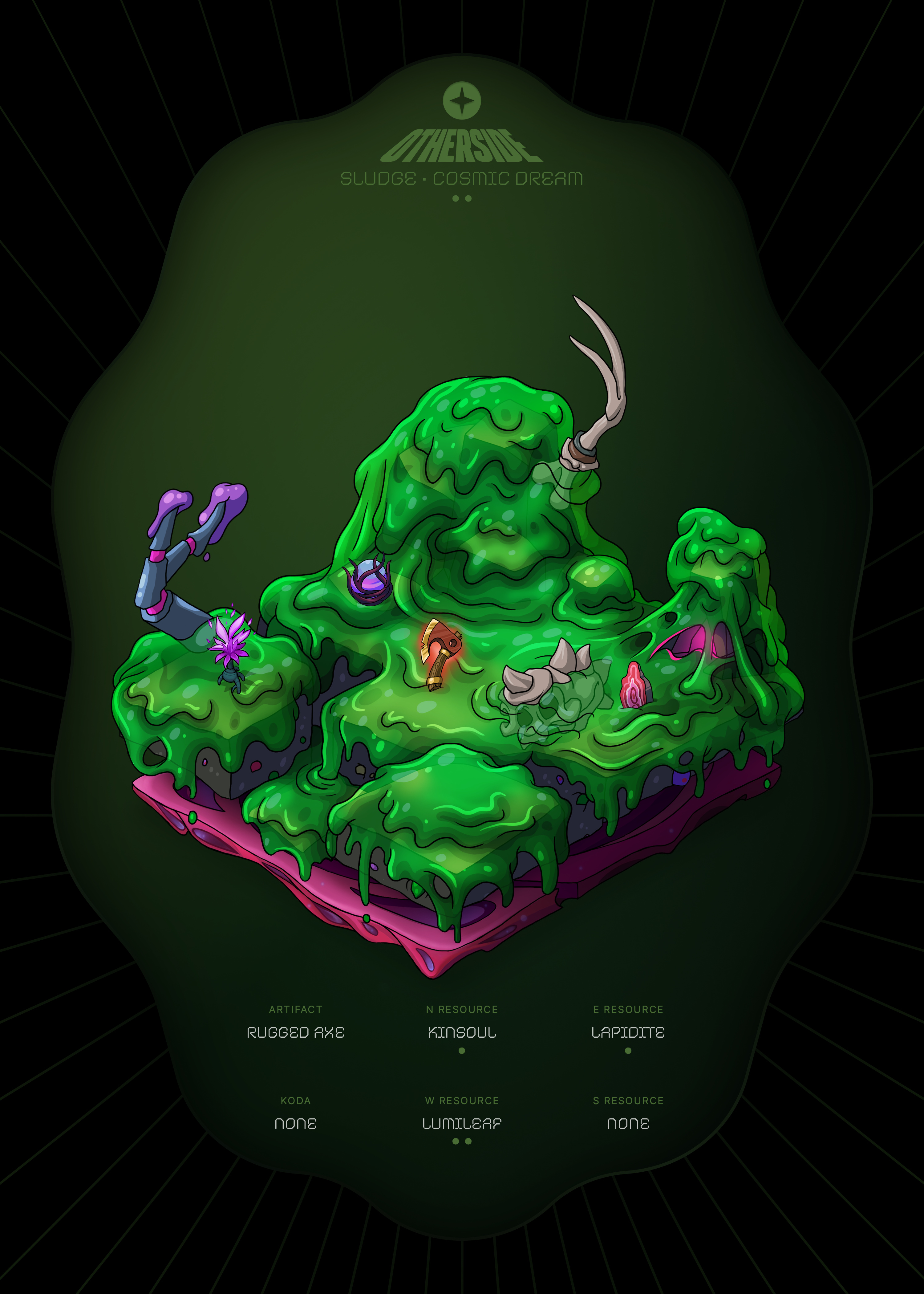 Otherdeed #88035 — Sludge