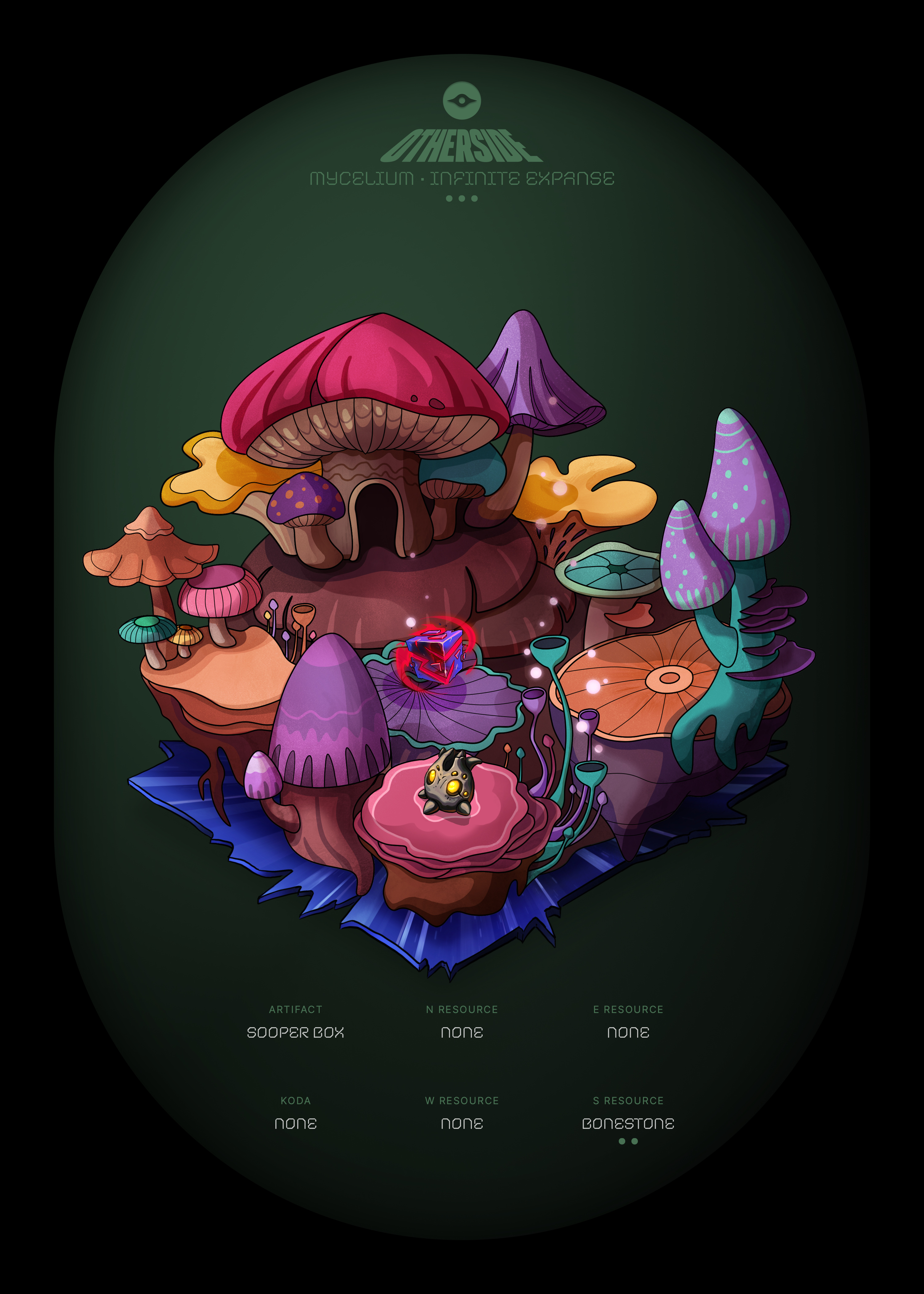 Otherdeed #40432 — Mycelium