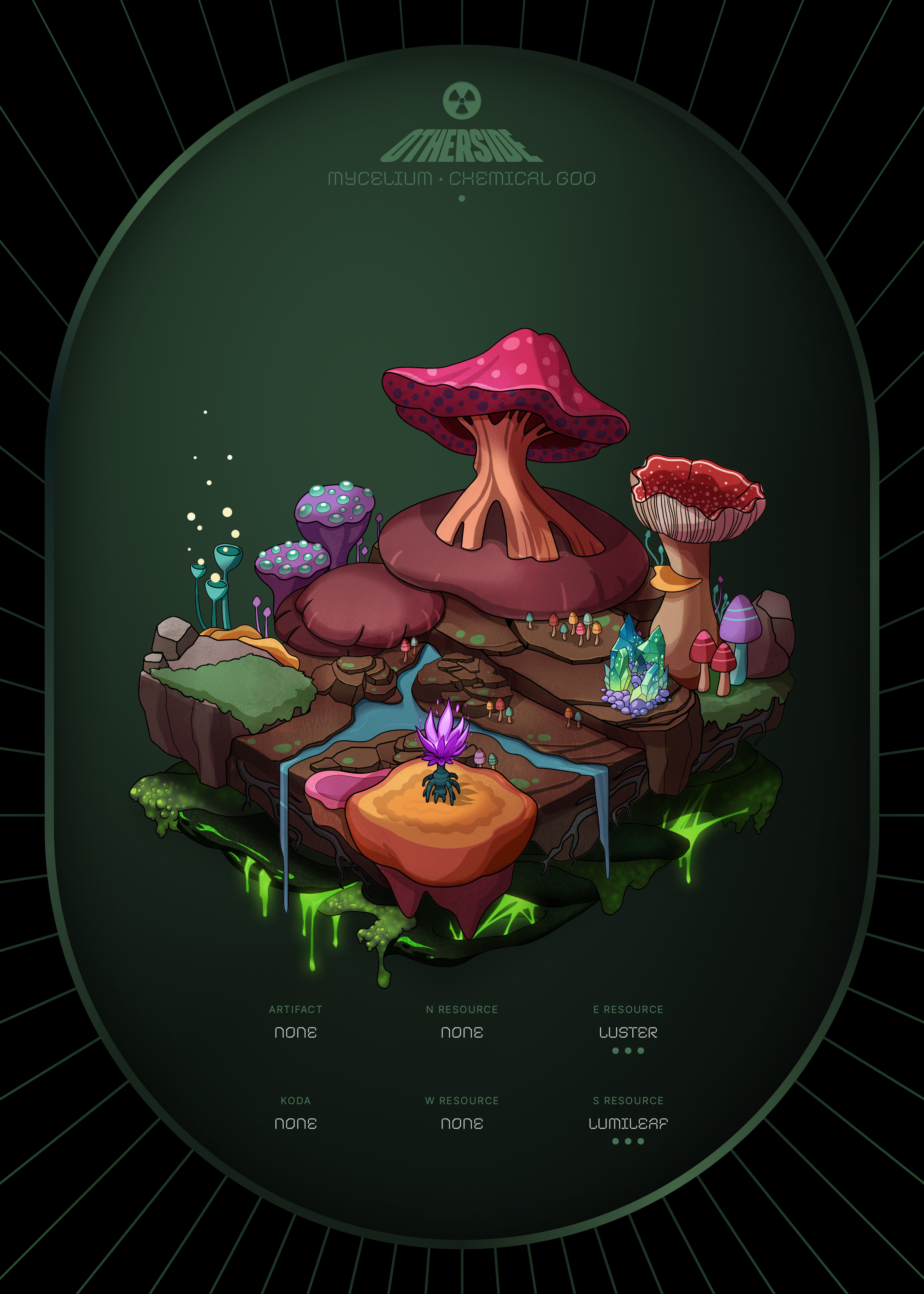 Otherdeed #22742 — Mycelium