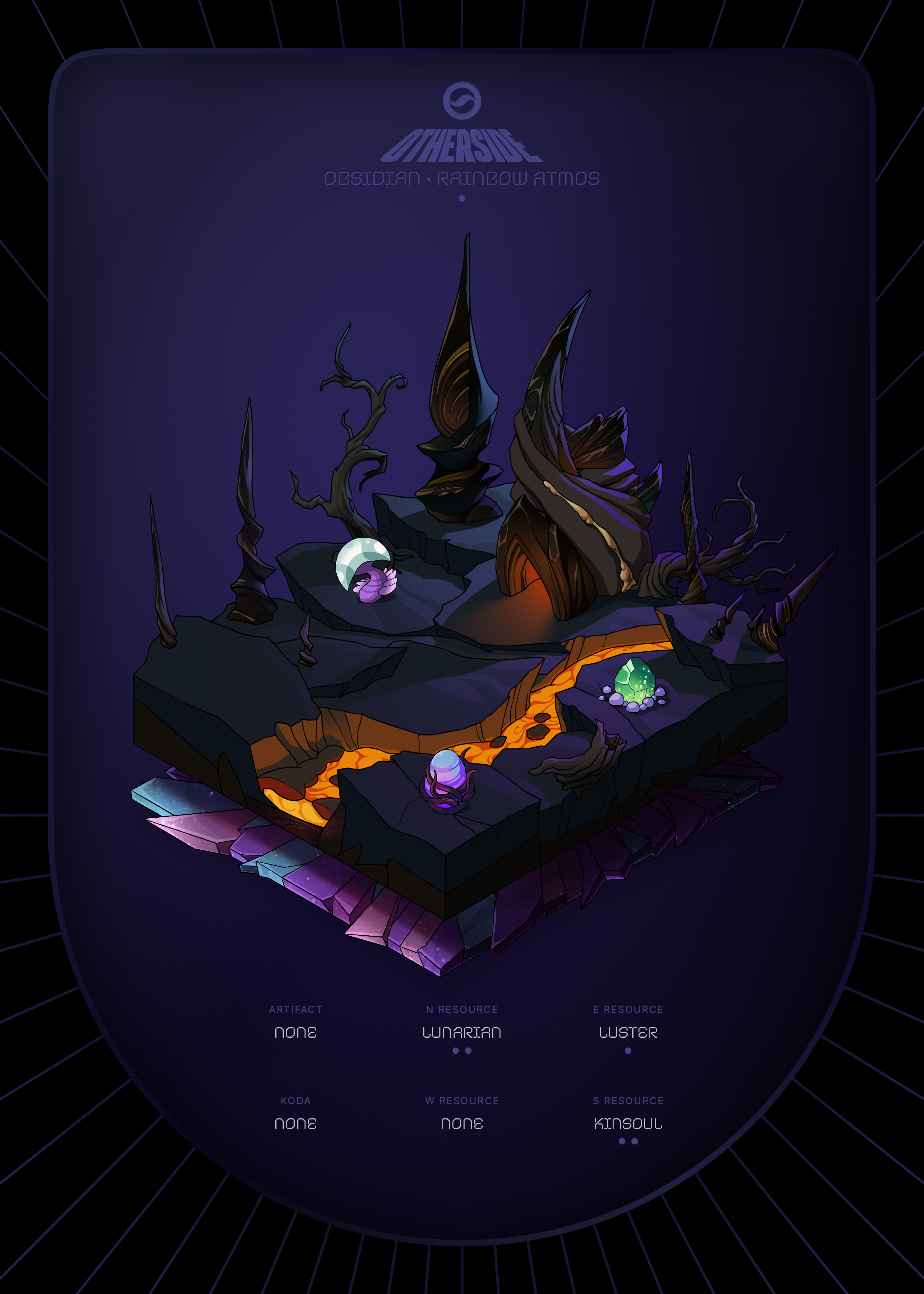 Otherdeed #70204 — Obsidian