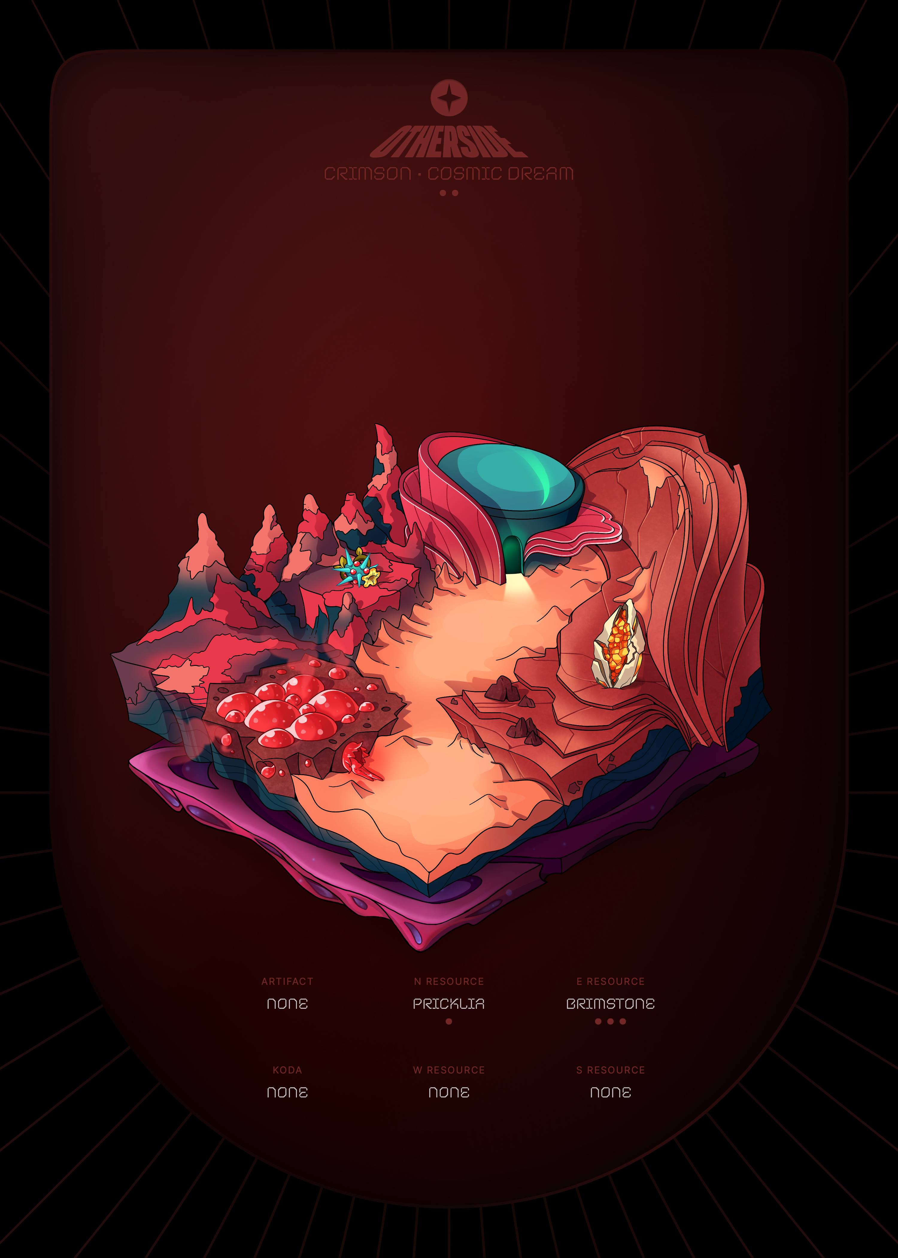 Otherdeed #98183 — Crimson