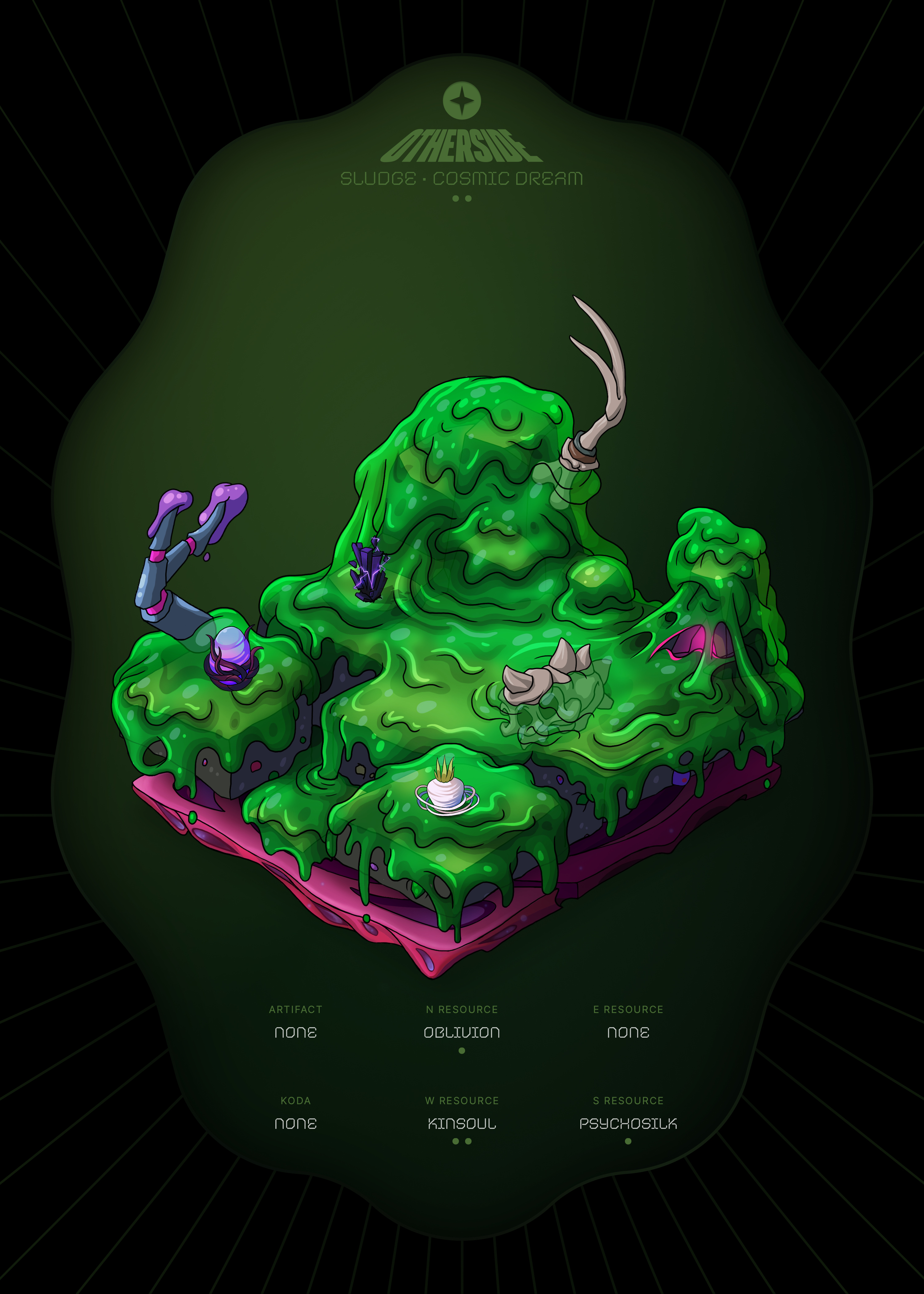 Otherdeed #93184 — Sludge