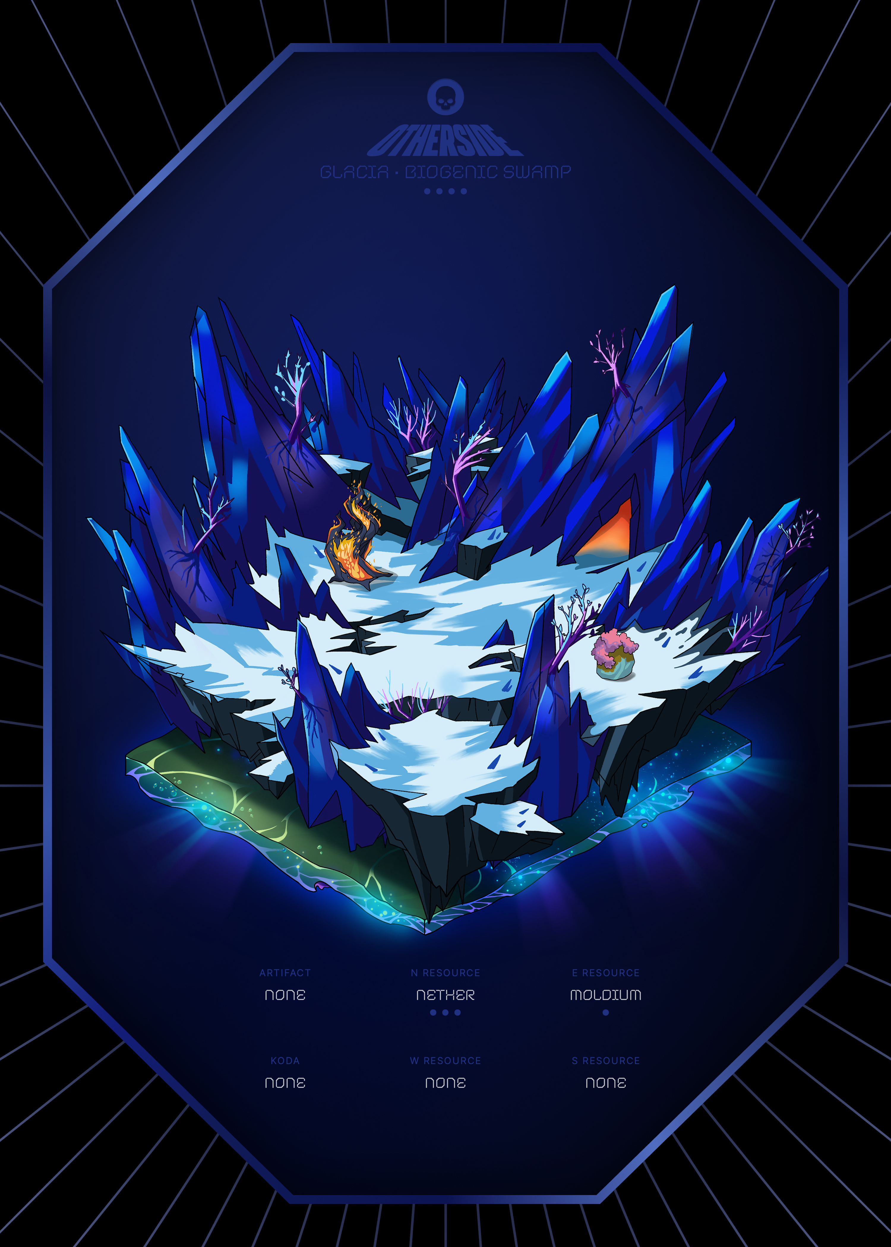 Otherdeed #7116 — Glacia