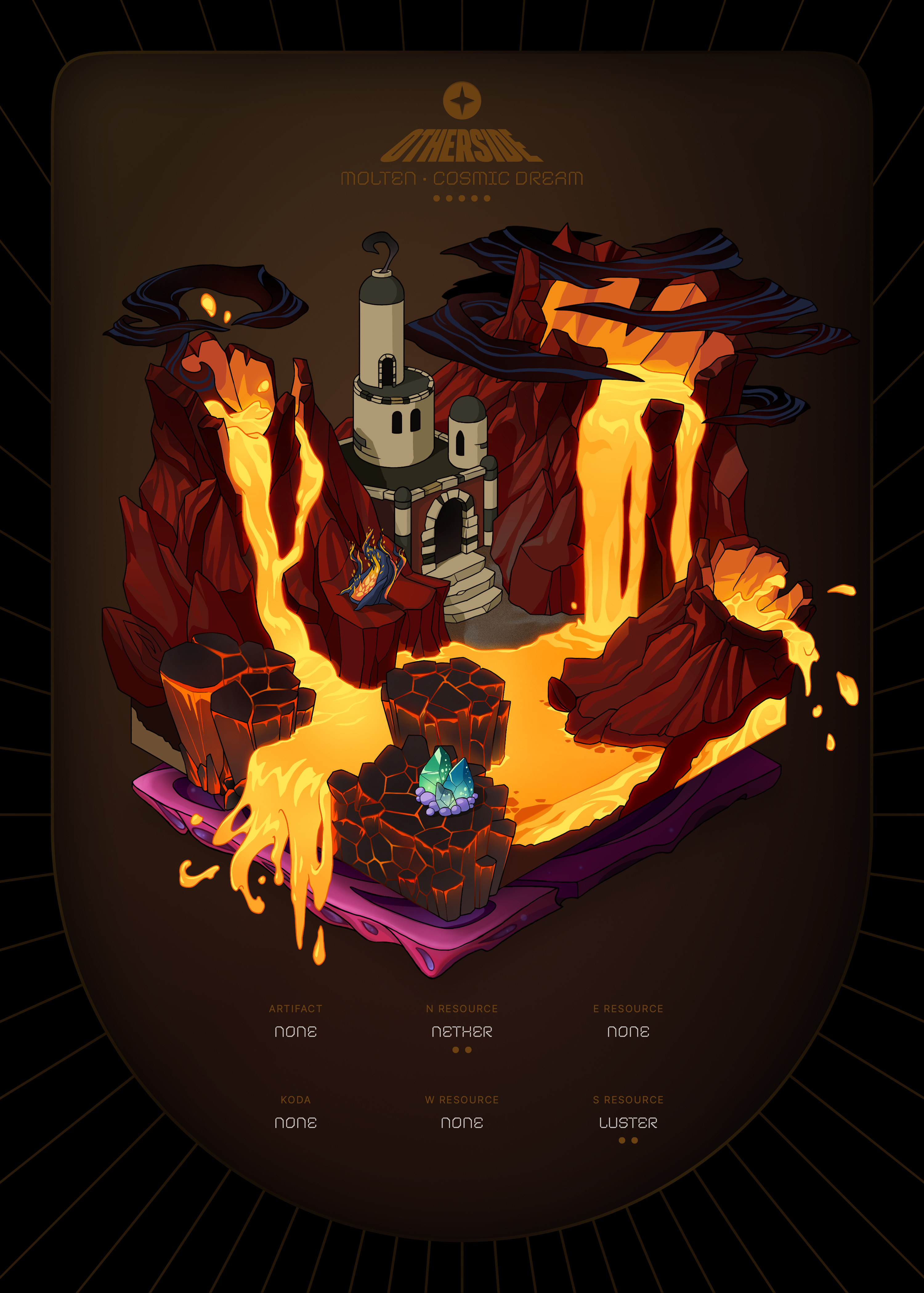 Otherdeed #33577 — Molten