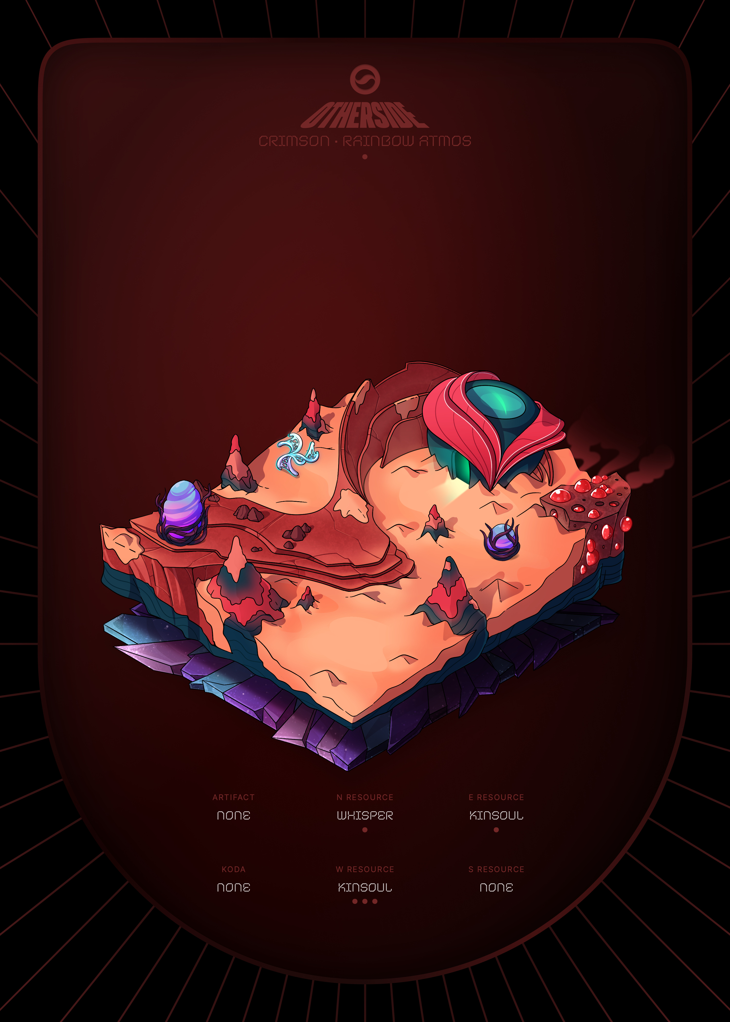 Otherdeed #71516 — Crimson