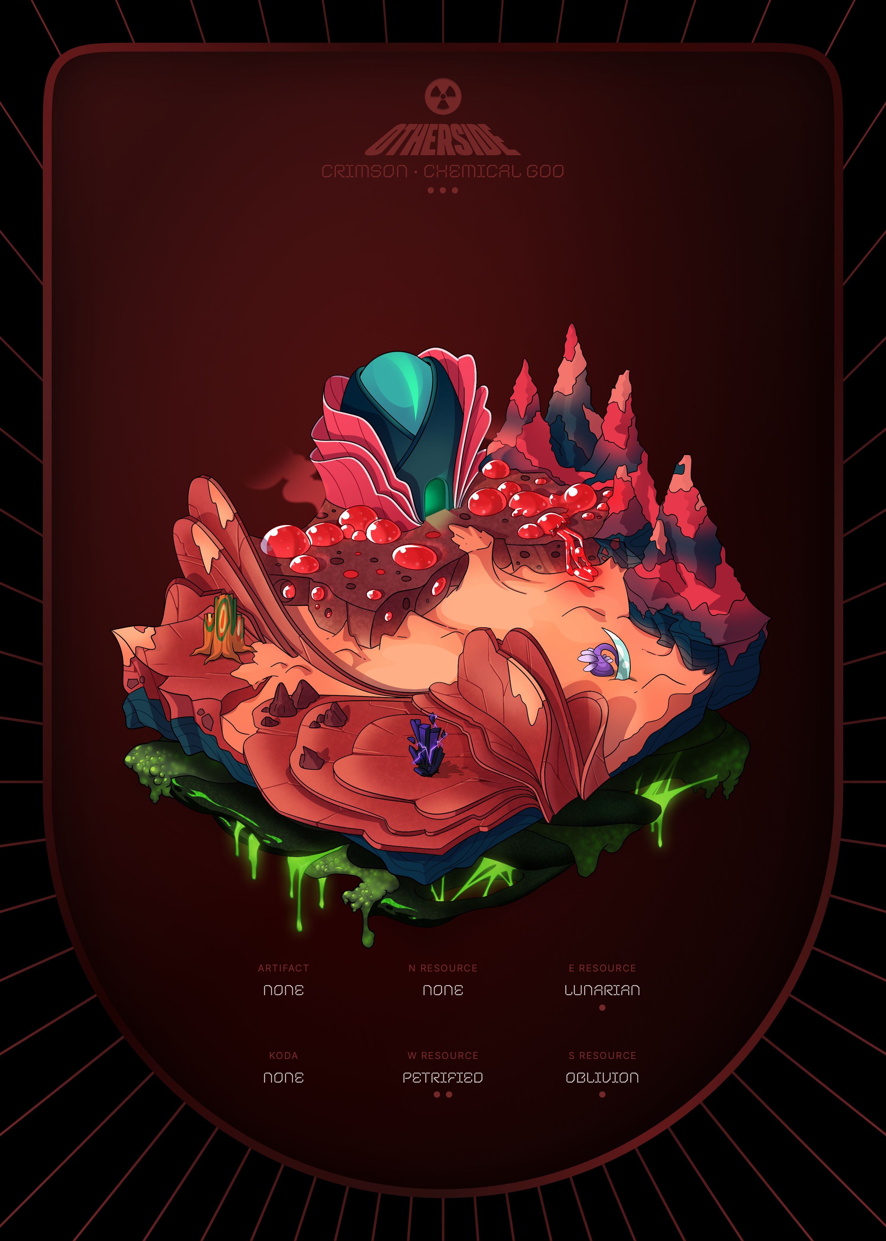Otherdeed #27967 — Crimson