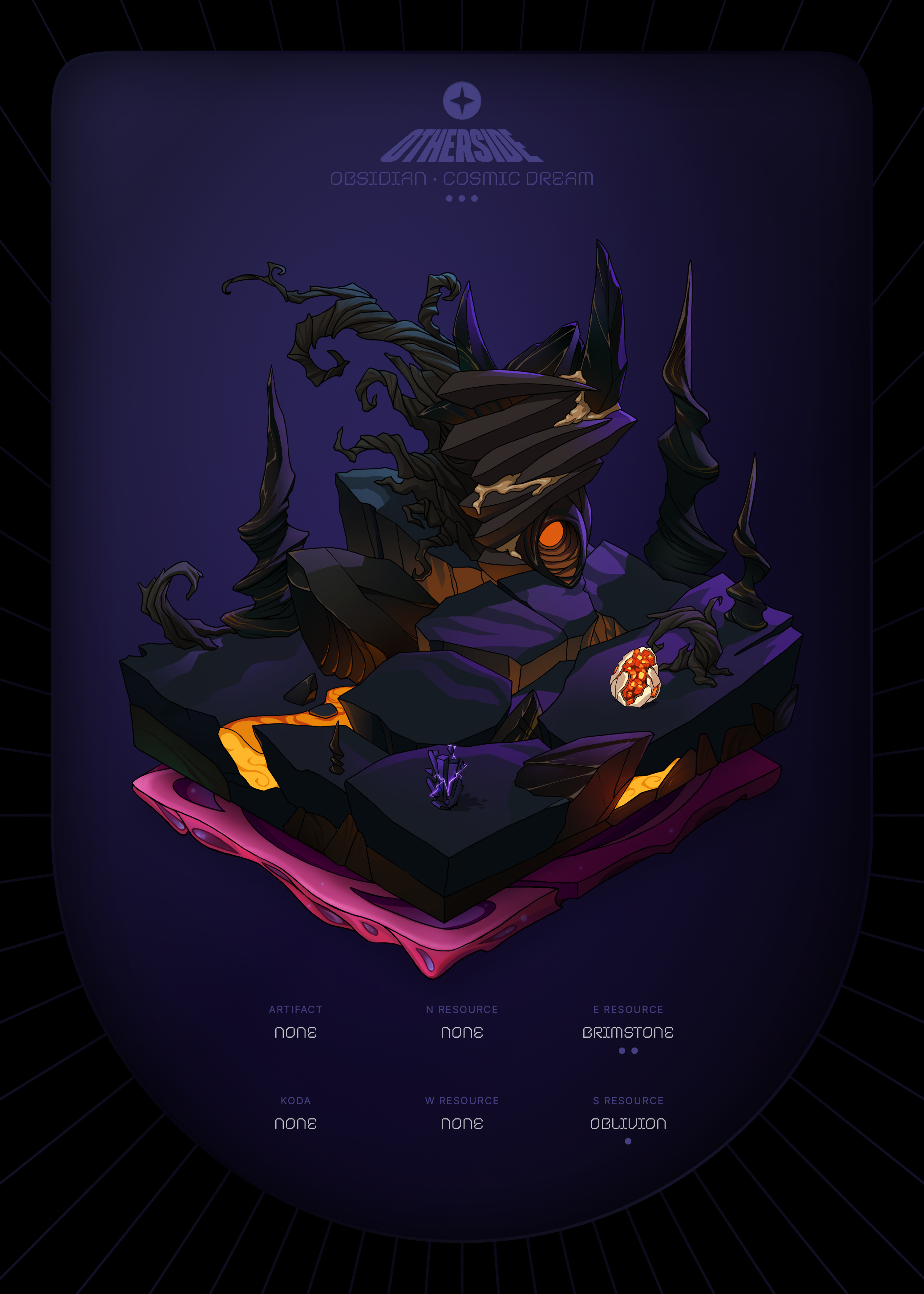 Otherdeed #95156 — Obsidian